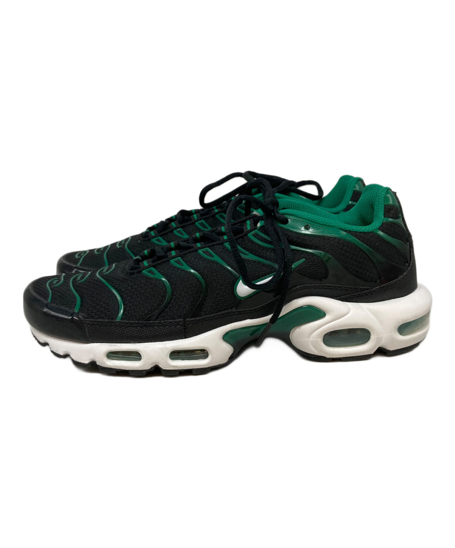 中古・古着通販】NIKE (ナイキ) エア マックス プラス ブラック サイズ 