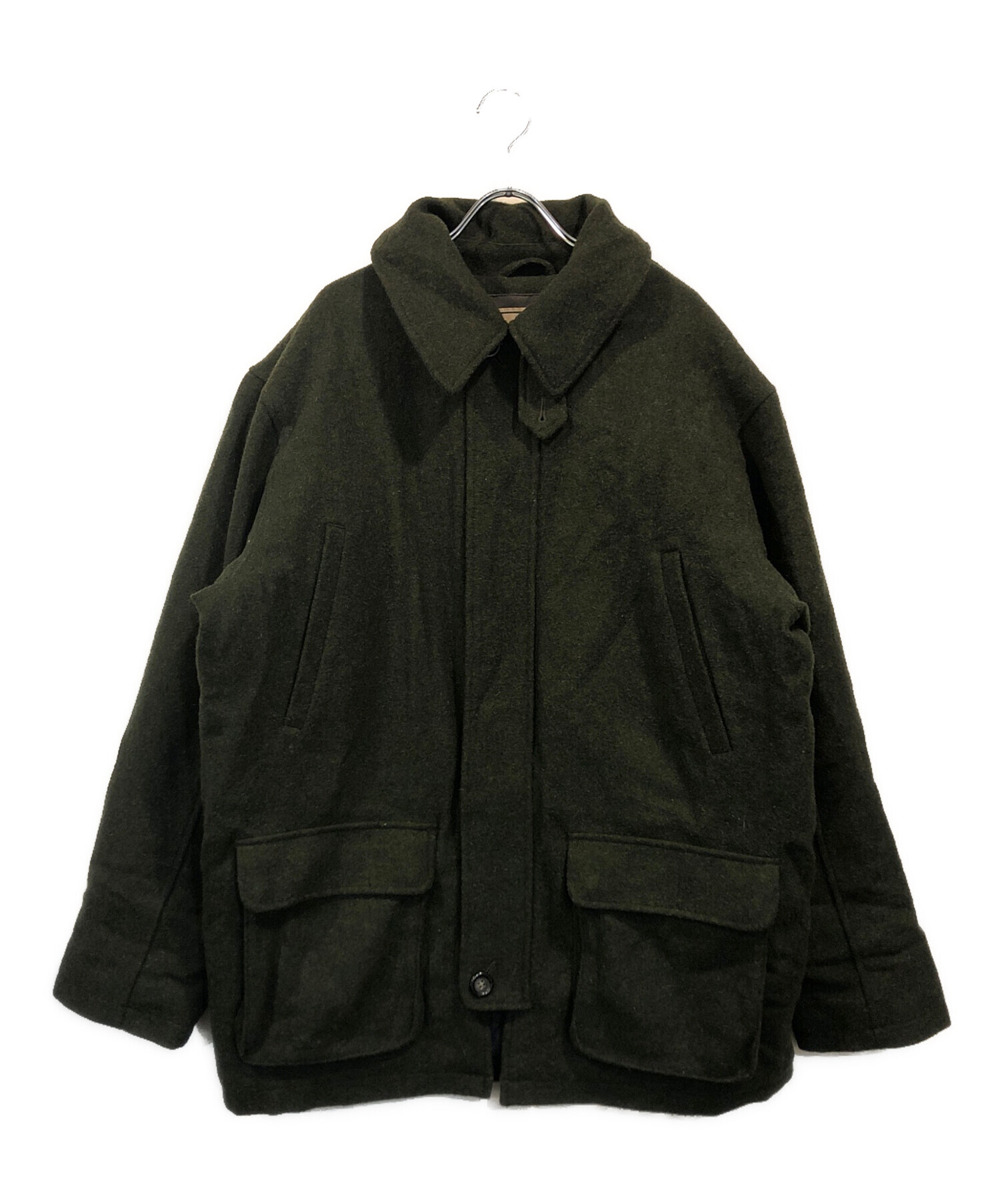 中古・古着通販】L.L.Bean (エルエルビーン) ウールステンカラーコート 