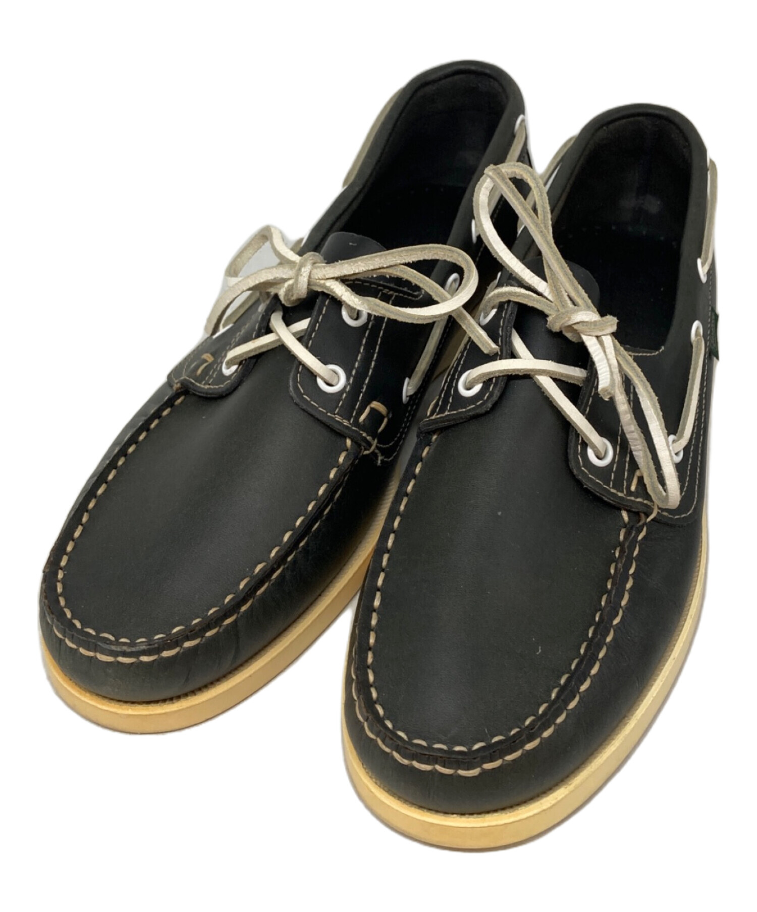 中古・古着通販】PARABOOT (パラブーツ) デッキシューズ ブラック