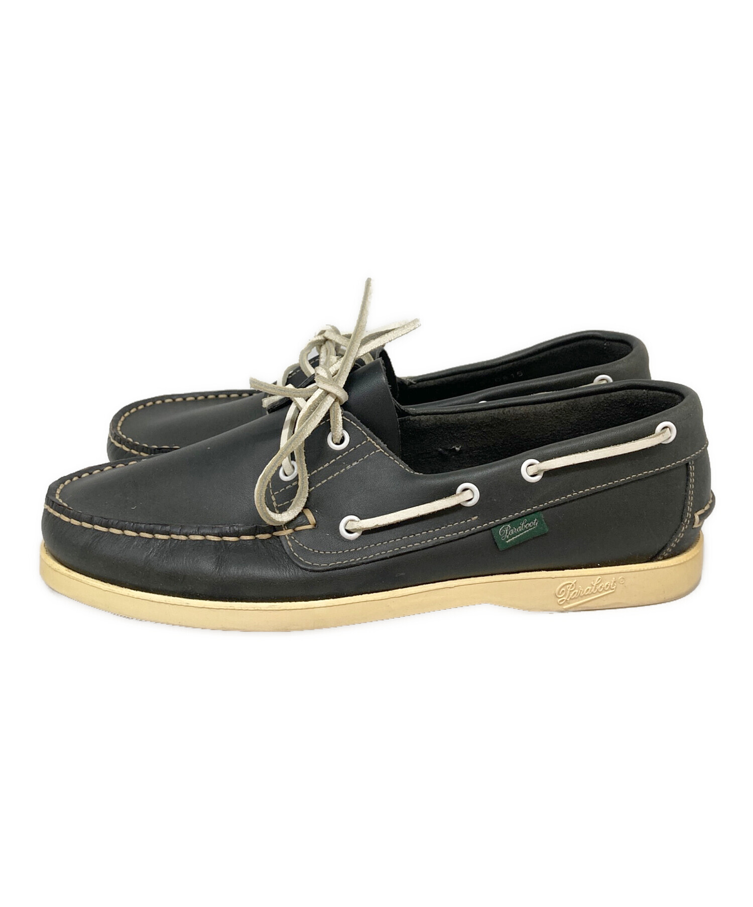 中古・古着通販】PARABOOT (パラブーツ) デッキシューズ ブラック