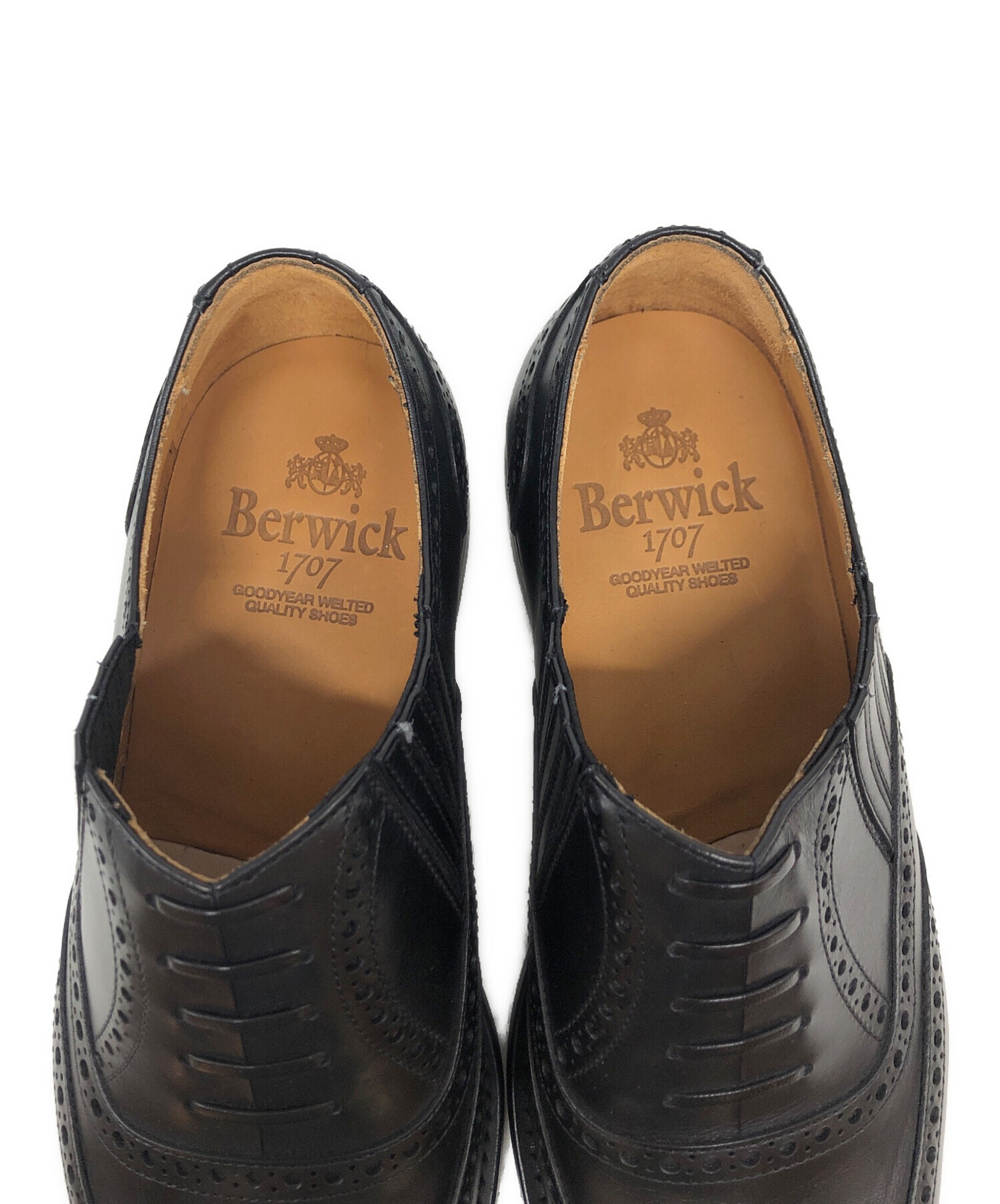 Berwickウィングチップ 中古・古着通販】berwick (バーウィック) ウィングチップシューズ