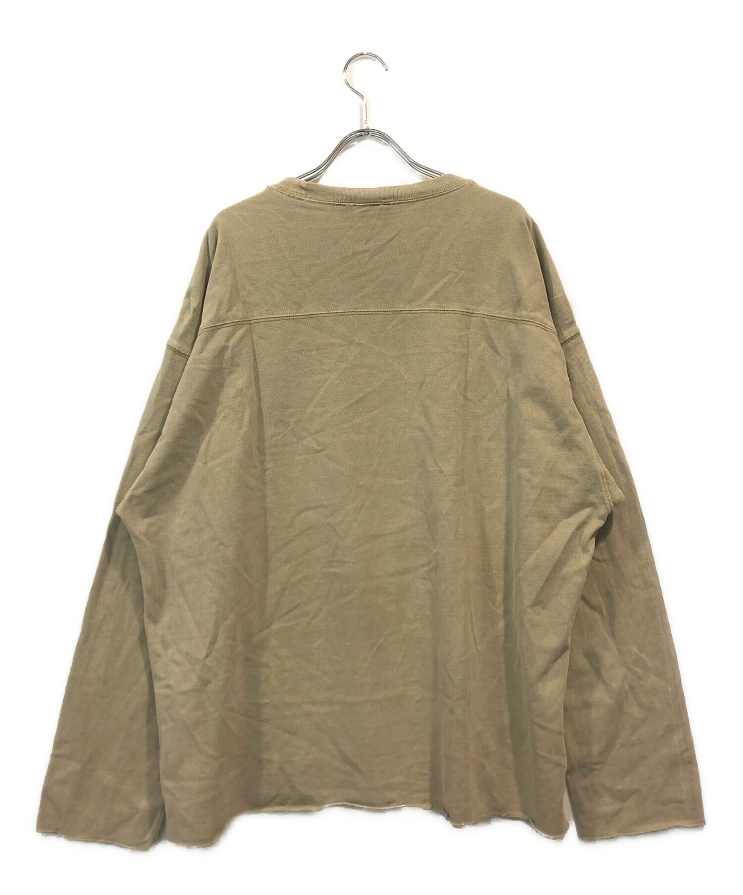 中古・古着通販】stussy (ステューシー) FOOTBALL CREW PIGMENT DYED 