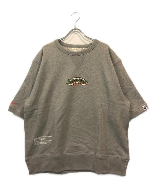 中古・古着通販】SAPEur (サプール) SHARKMOUTH S/S SWEAT グレー