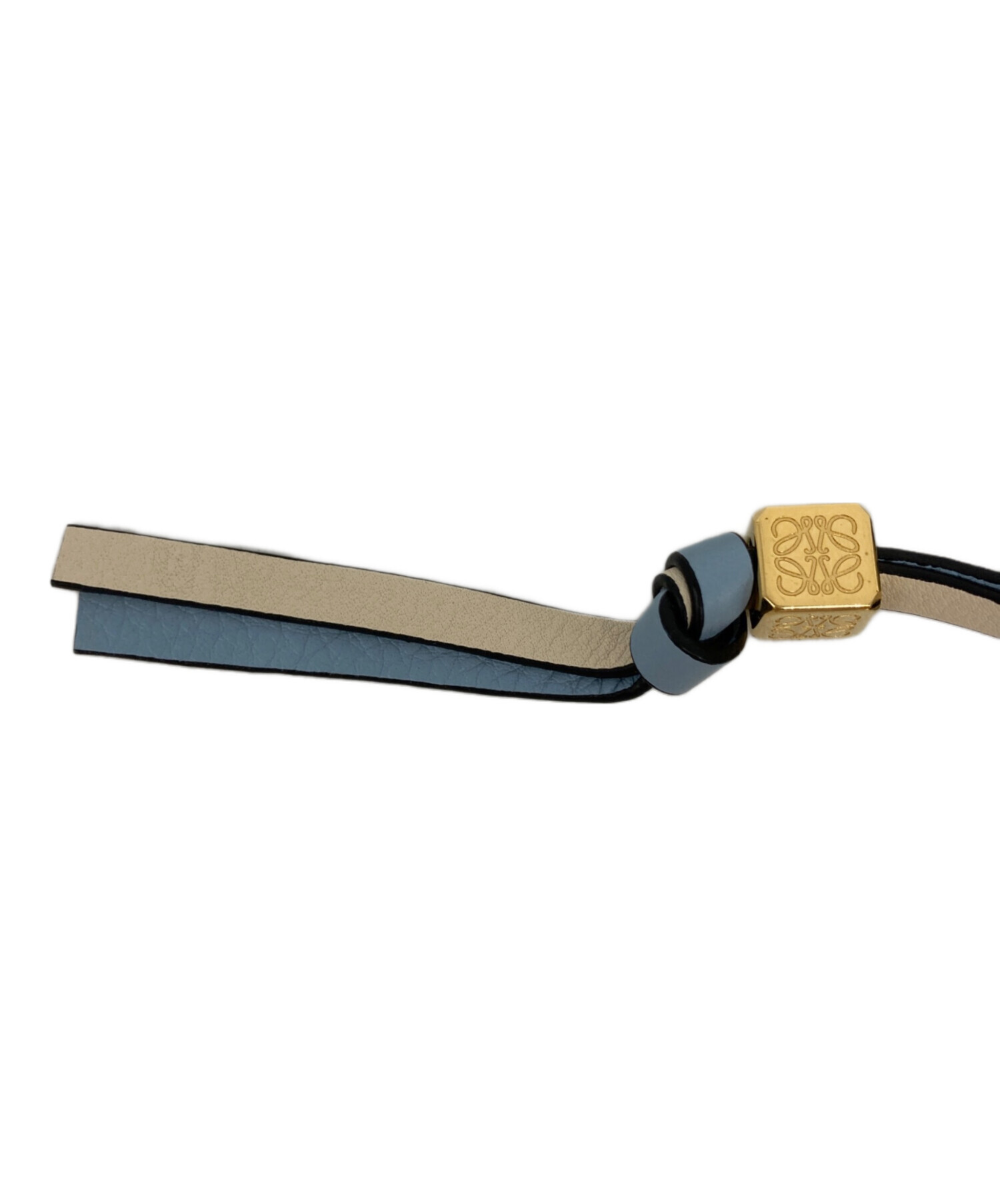 中古・古着通販】LOEWE (ロエベ) ブレイデッド ストラップ キーリング