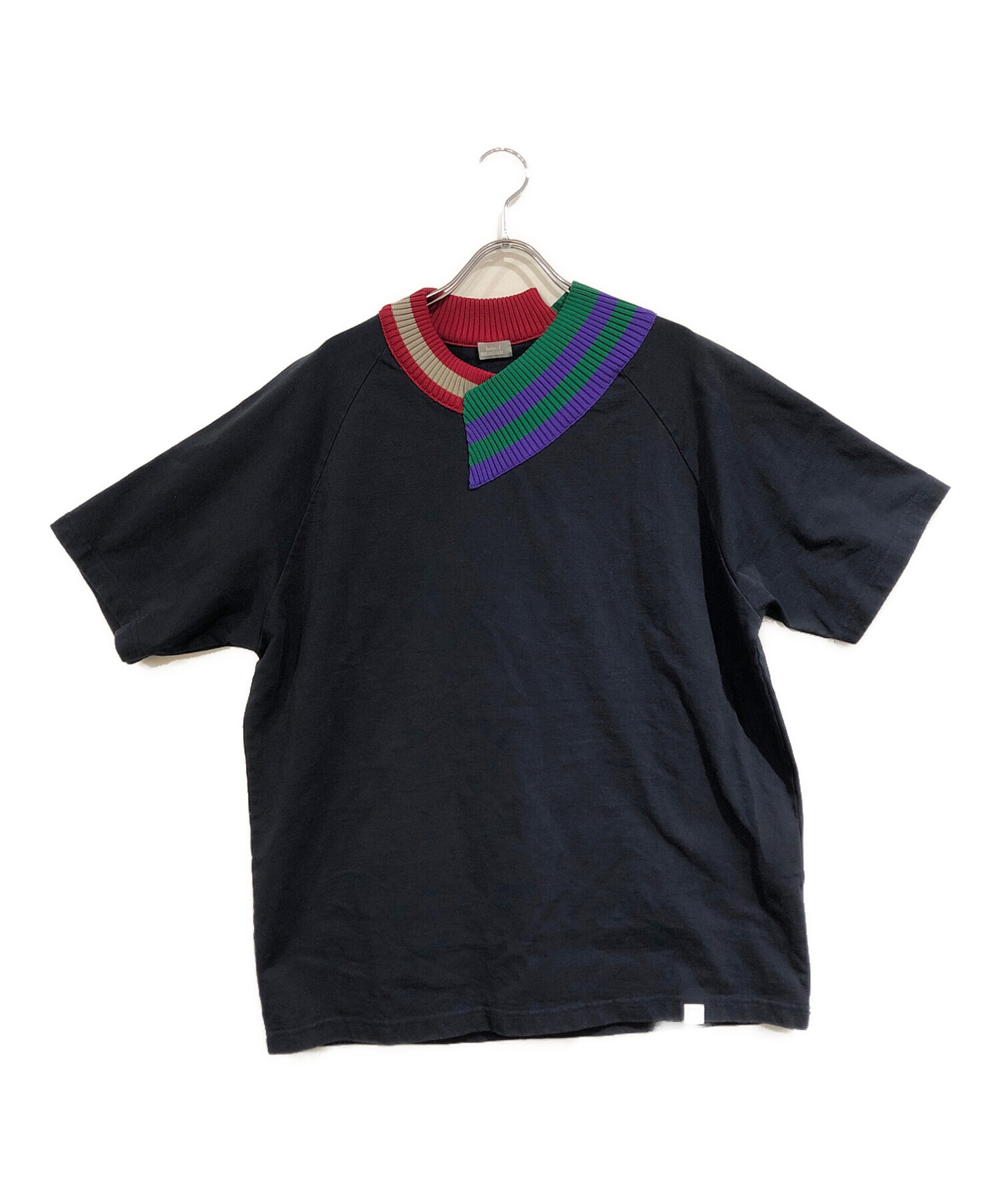 kolor / BEACON ブラック Tシャツ カラー　ビーコン 中古・古着通販】kolor/BEACON (カラービーコン) ハード天竺Tシャツ