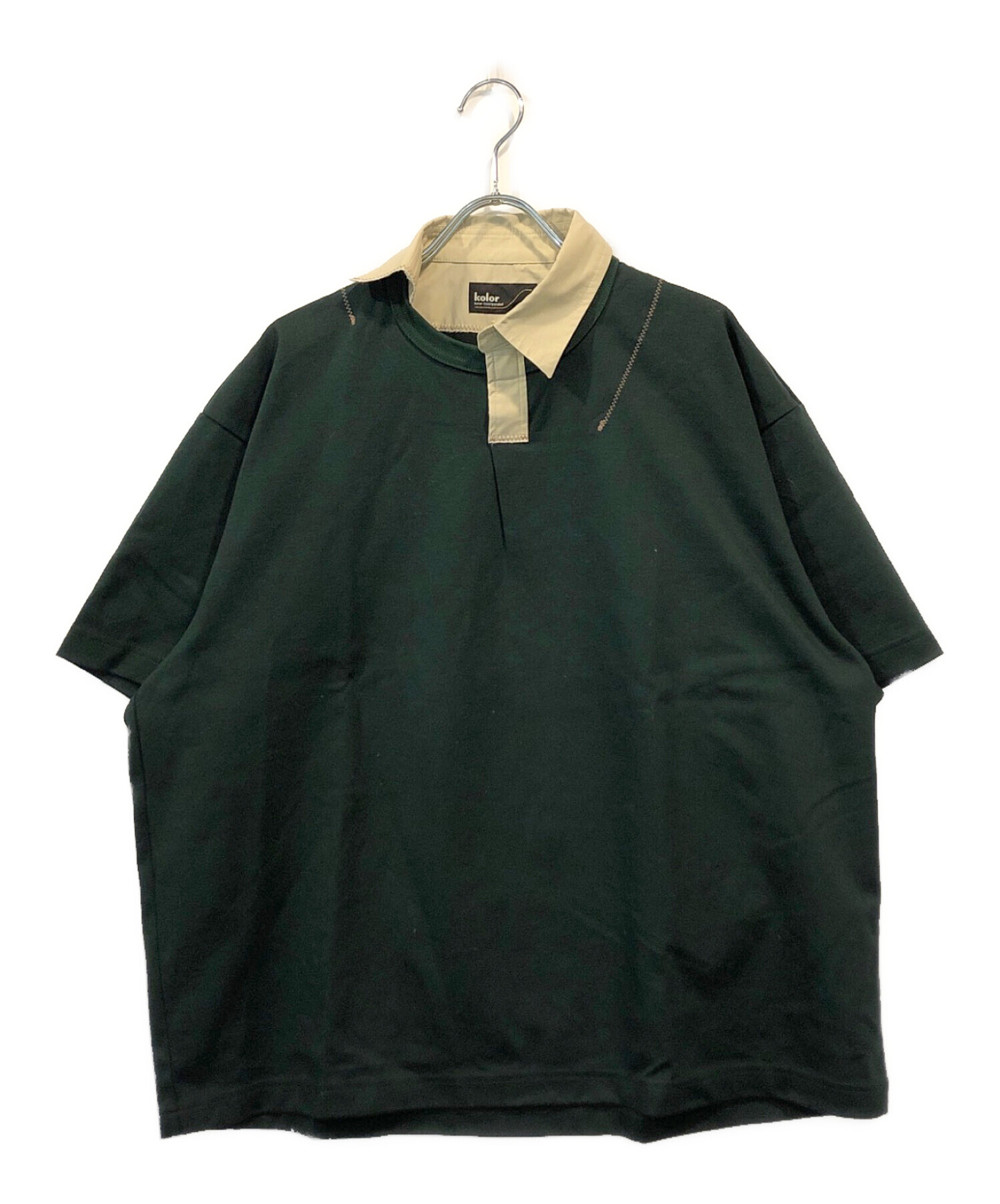 中古・古着通販】kolor/BEACON (カラービーコン) カラー切替Tシャツ