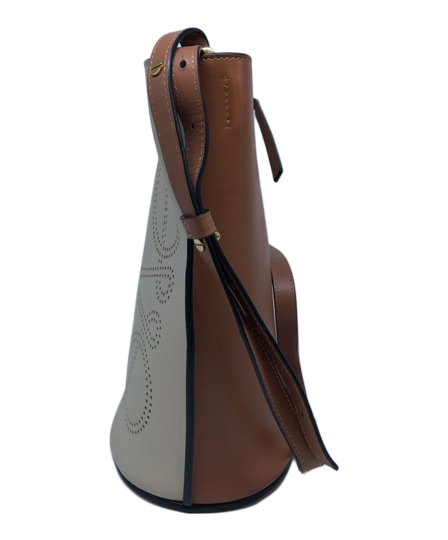 中古・古着通販】LOEWE (ロエベ) ゲートアナグラムレザーショルダー 