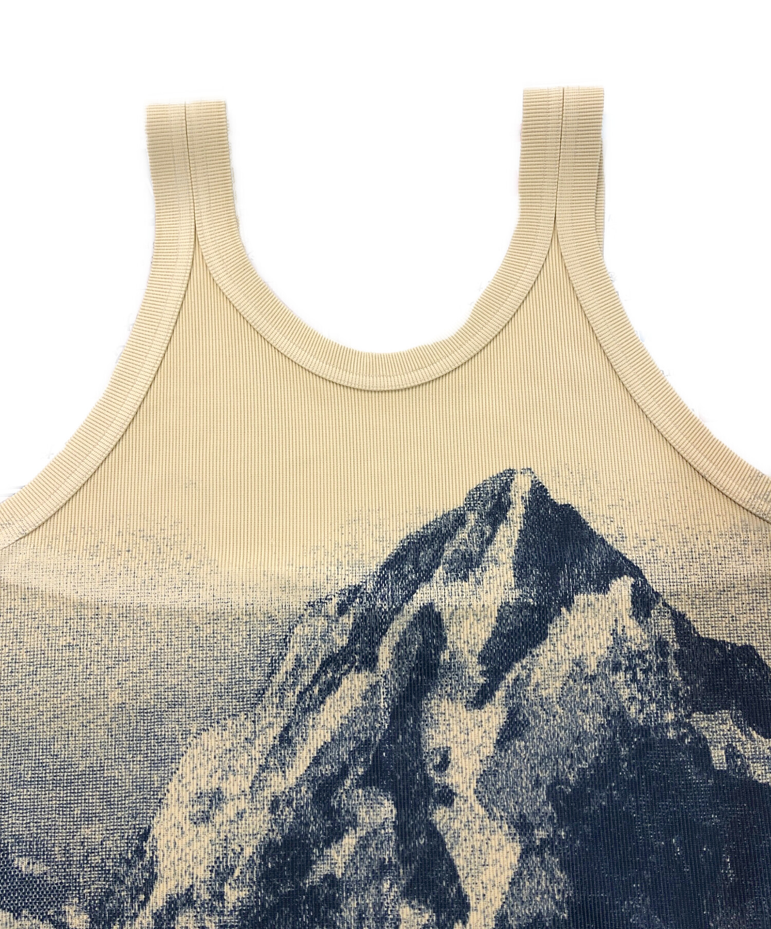 中古・古着通販】TOGA PULLA (トーガ プルラ) PRINT RIB JERSEY TANK