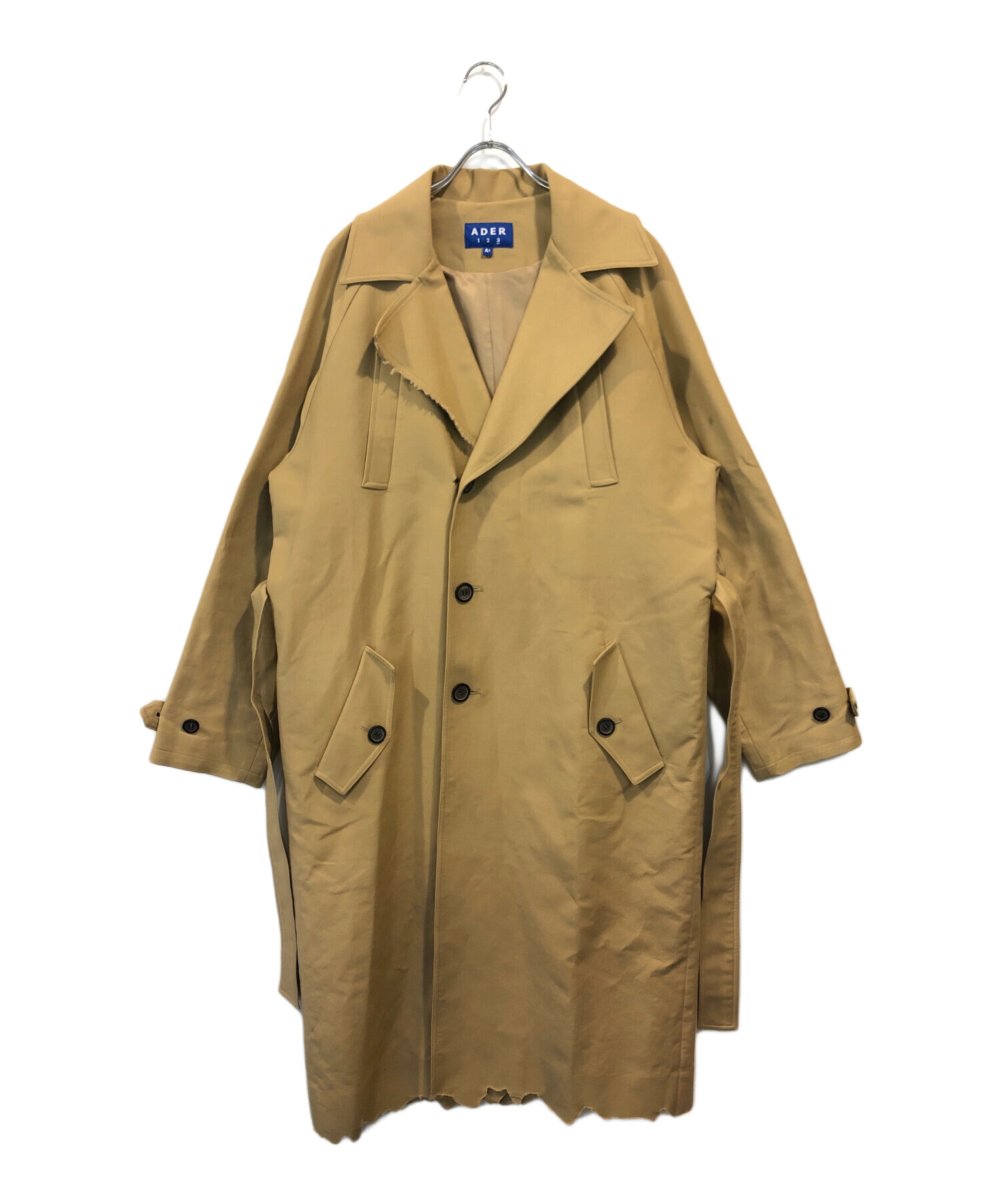 中古・古着通販】ADER error (アーダーエラー) カットオフトレンチ