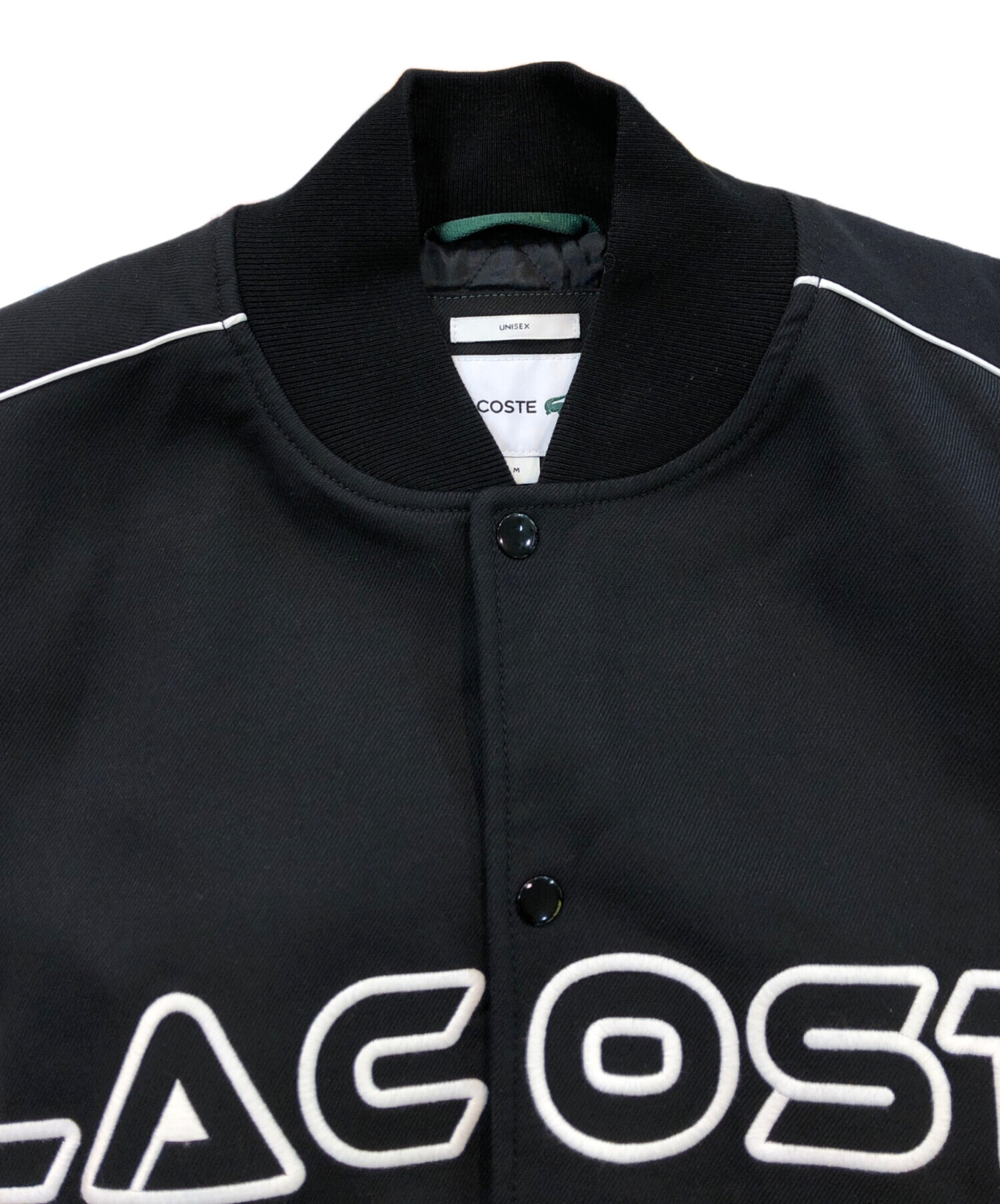 LACOSTE ブラック ナイロンジャケット 54/6 LACOSTE ブラック ナイロンジャケット 54/6 Lacoste Men's Water