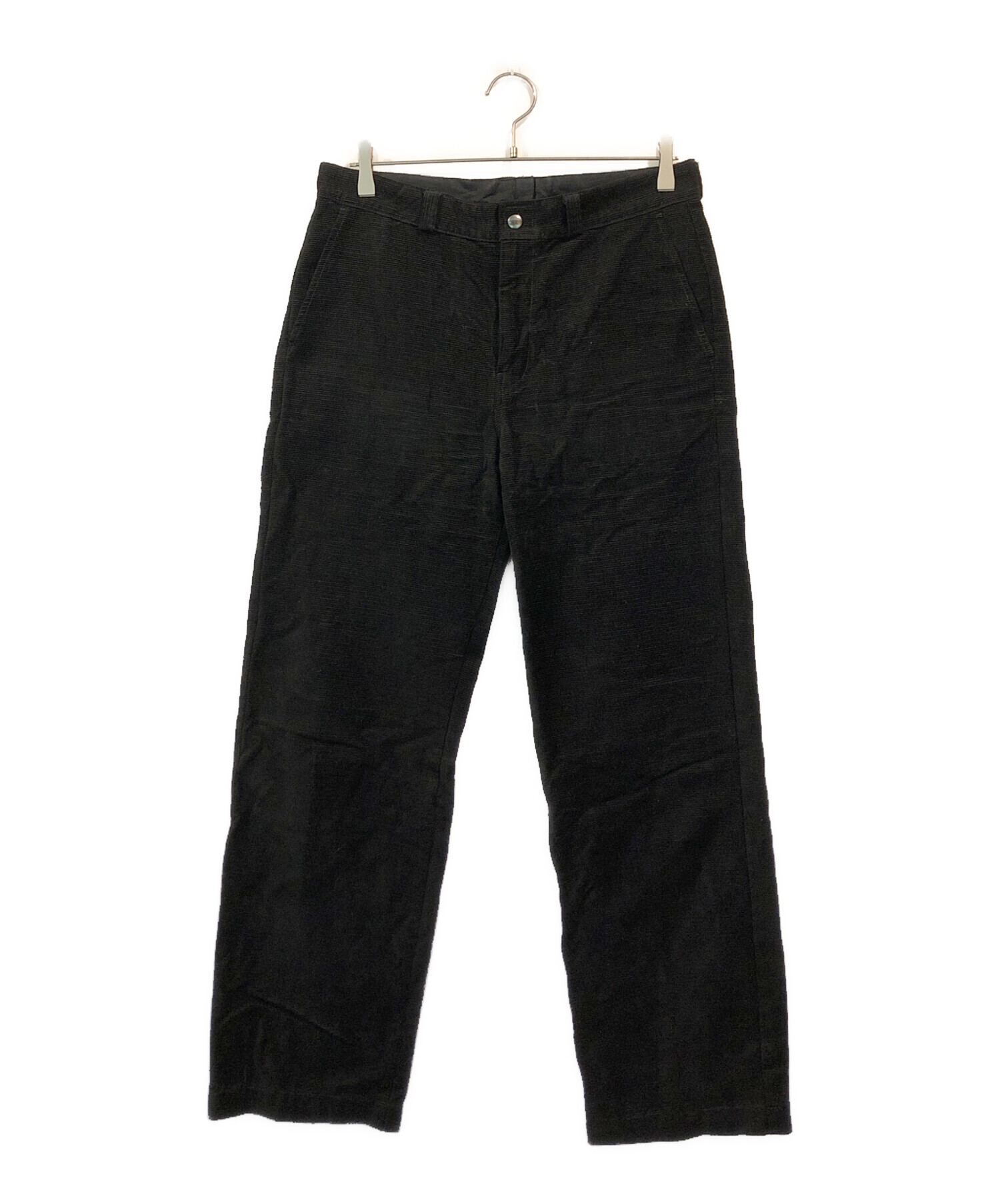 TATTOO STUDIO YAMADA BLACK デニムLサイズ RIPPED WIDE STRAIGHT 