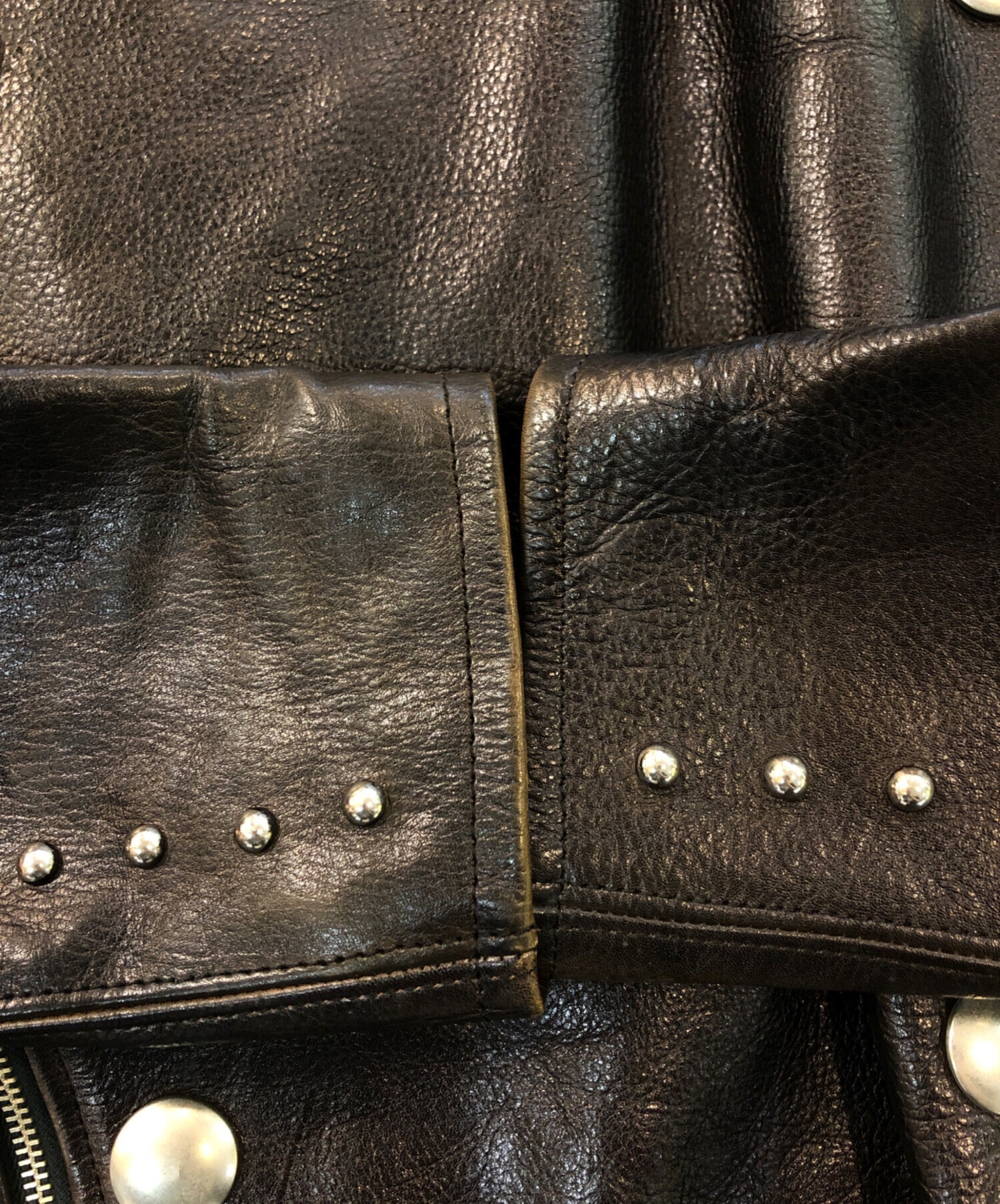 中古・古着通販】Rags McGREGOR (ラグスマックレガー) カウレザー