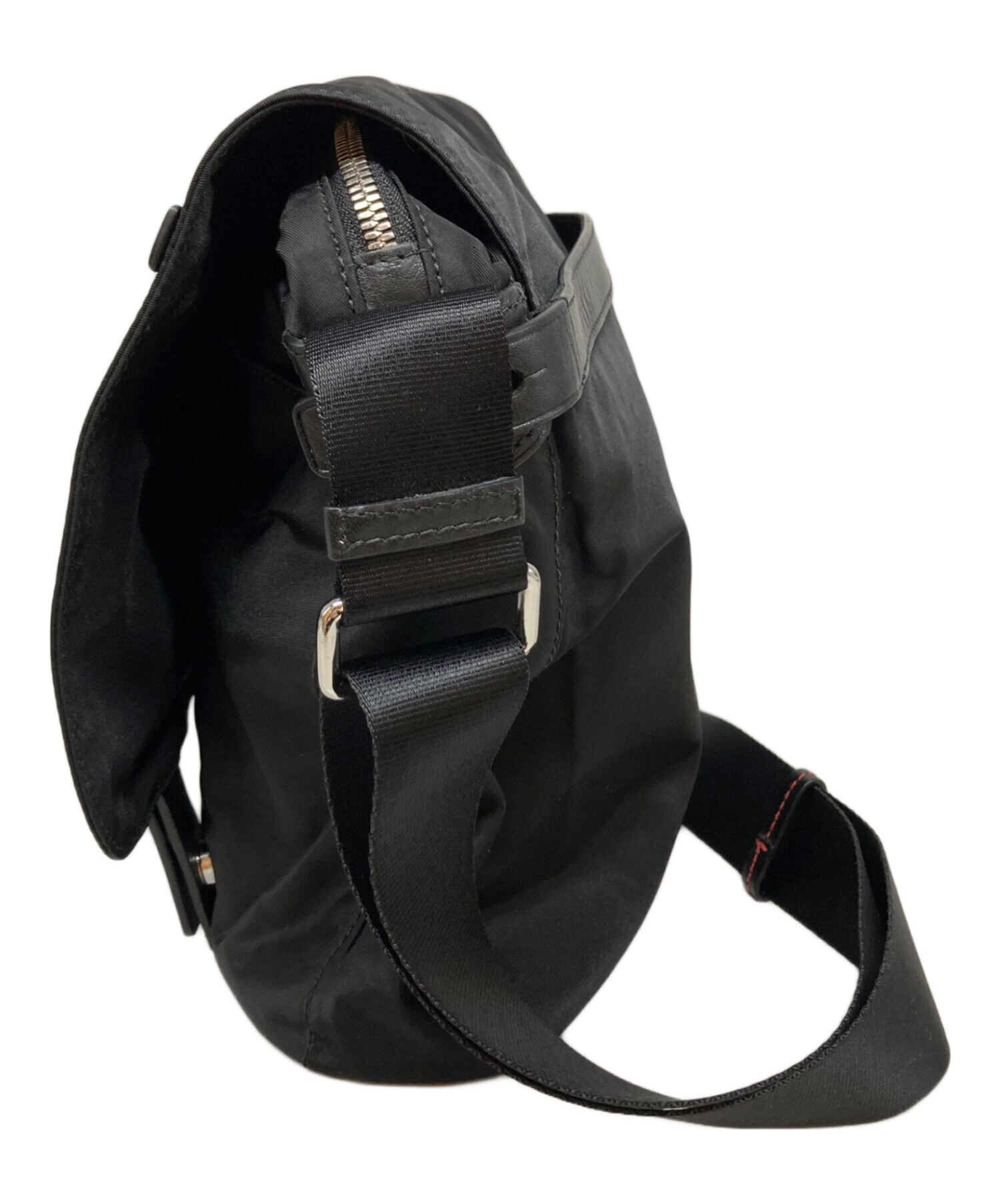 中古・古着通販】TUMI (トゥミ) プレートナイロンフラップショルダー 
