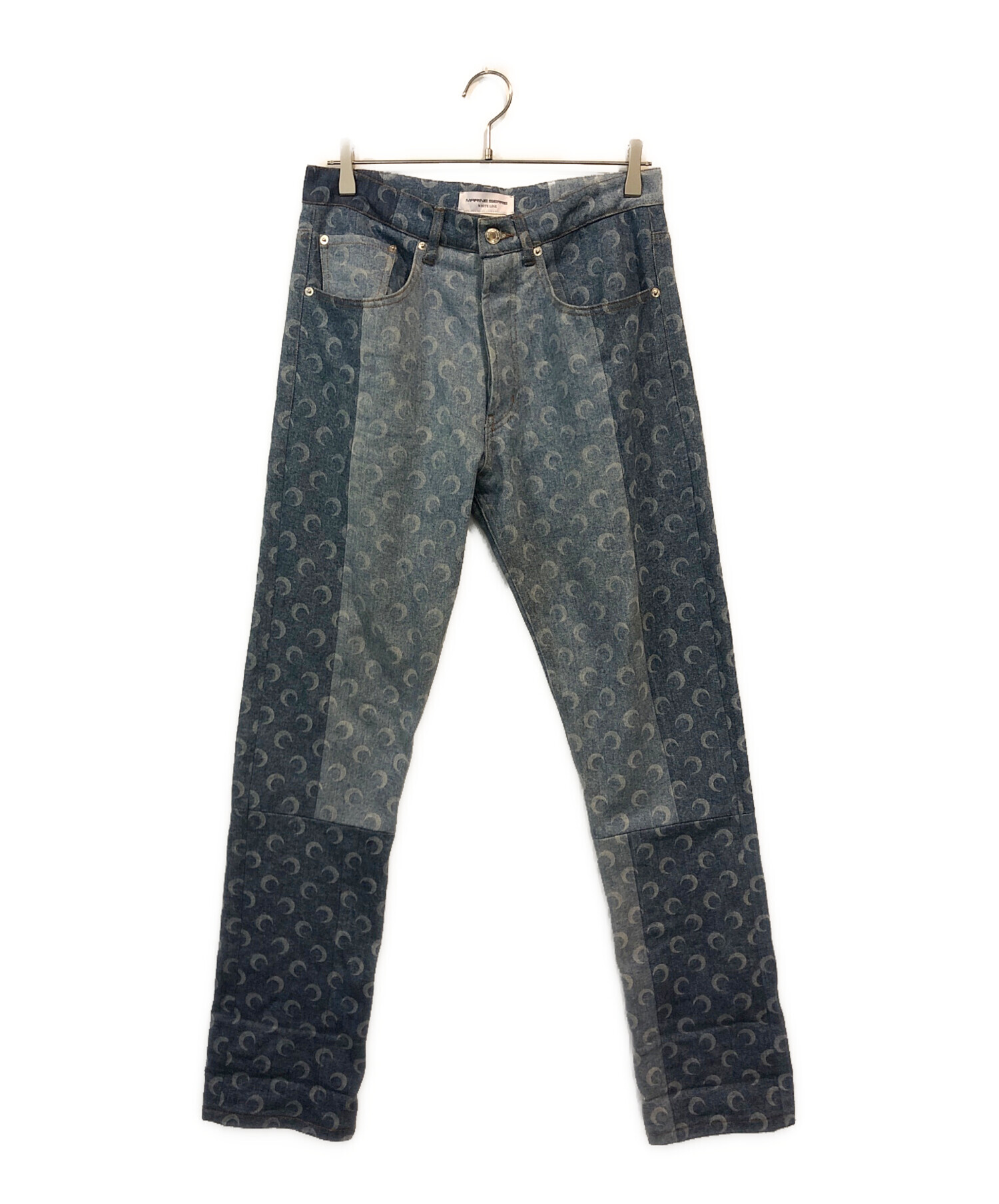 中古・古着通販】marine serre (マリーンセル) デニムパンツ