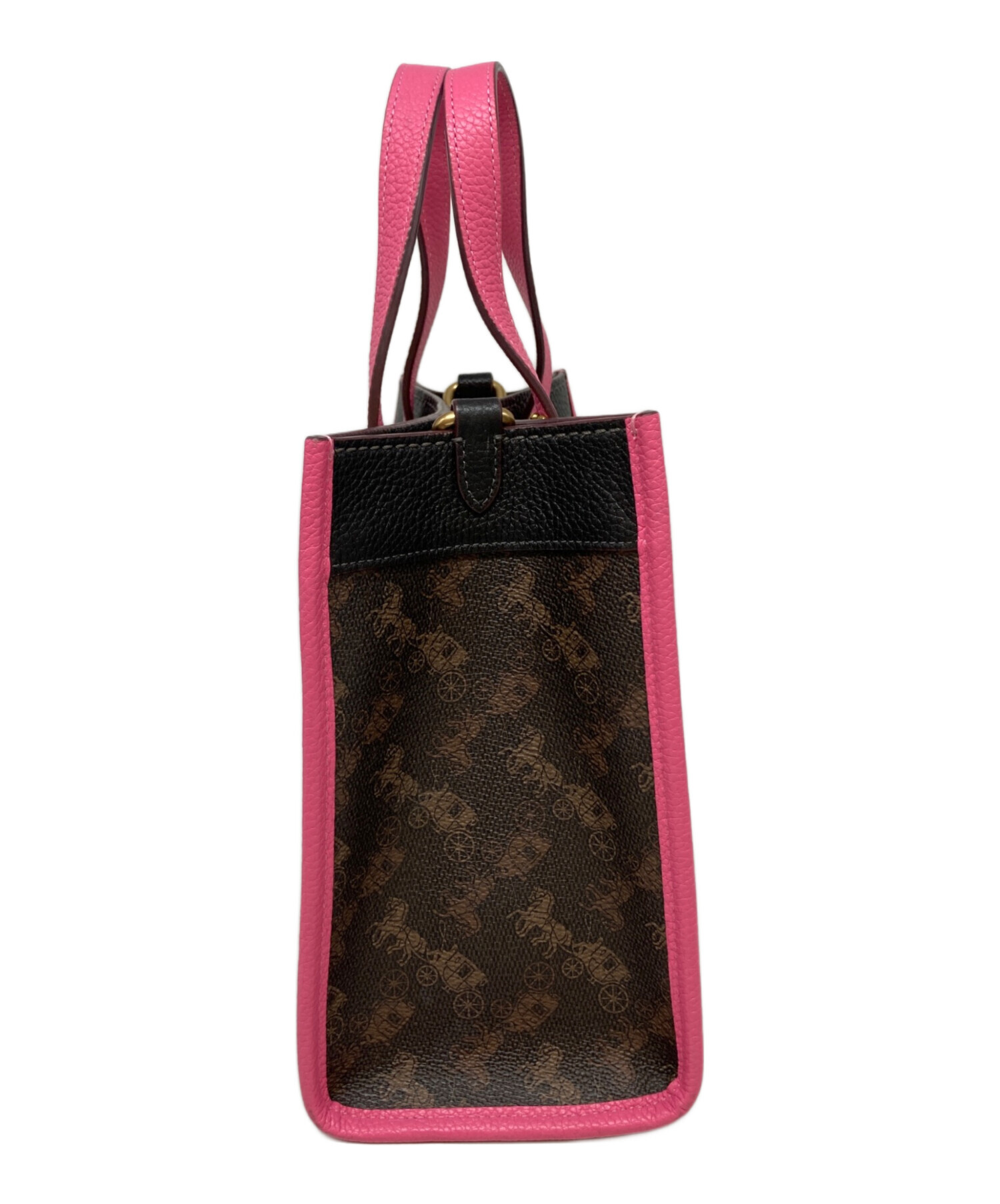 中古・古着通販】COACH (コーチ) 馬車ロゴプリント2WAYショルダー 