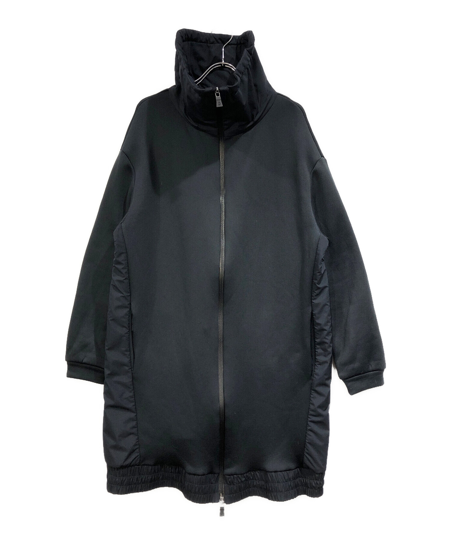 中古・古着通販】HERNO (ヘルノ) スタンドカラーコート ネイビー