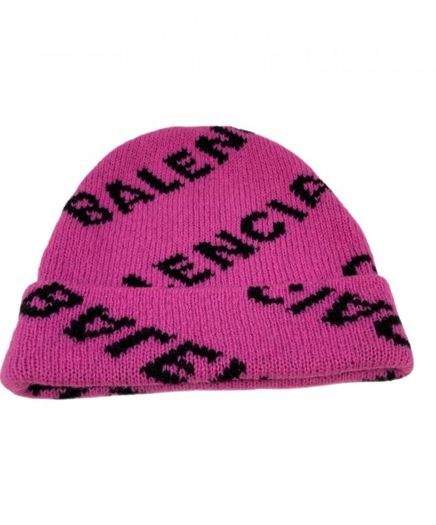 中古・古着通販】BALENCIAGA (バレンシアガ) ニットキャップ ブラック