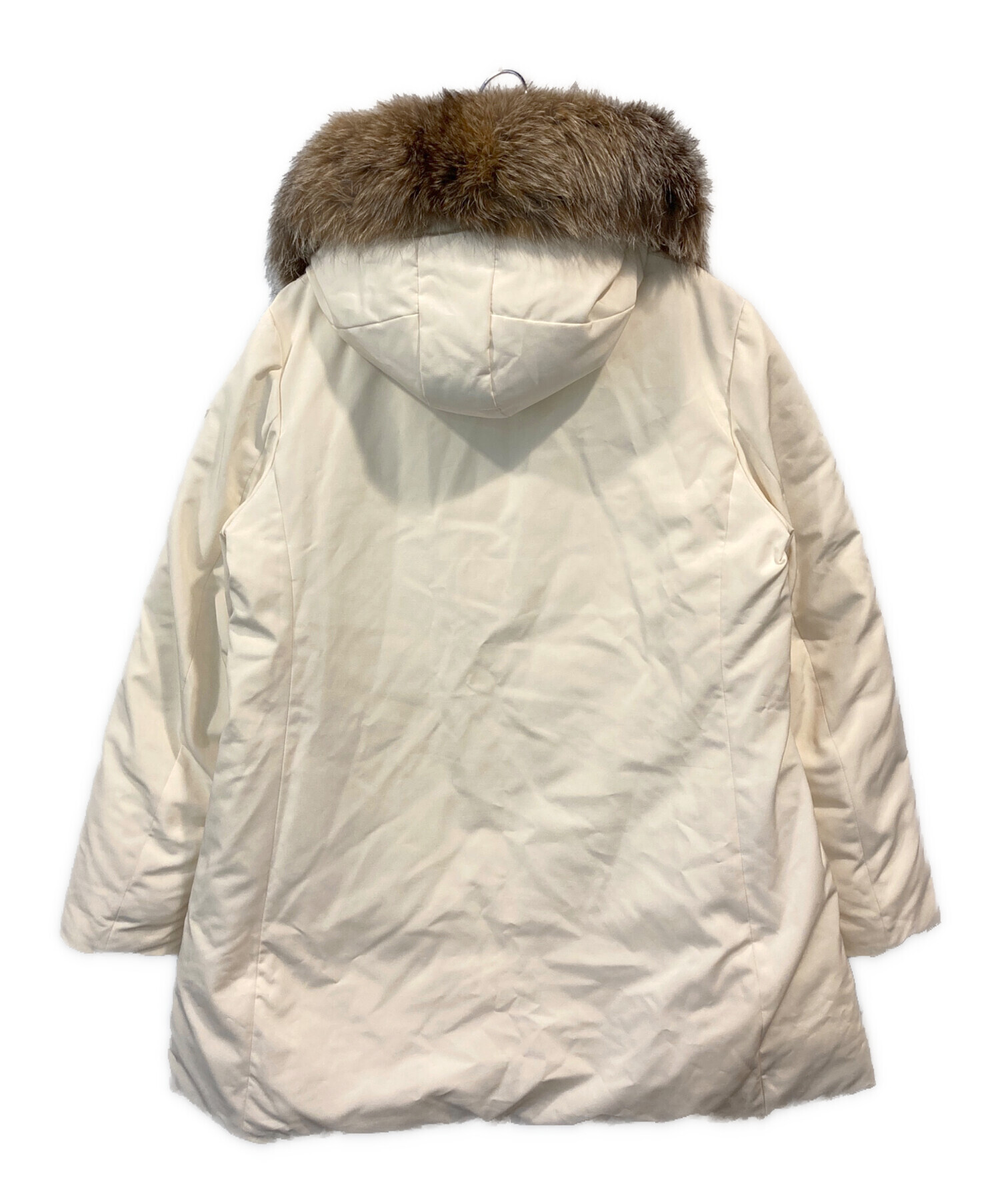 中古・古着通販】MONCLER (モンクレール) ダウンコート アイボリー 