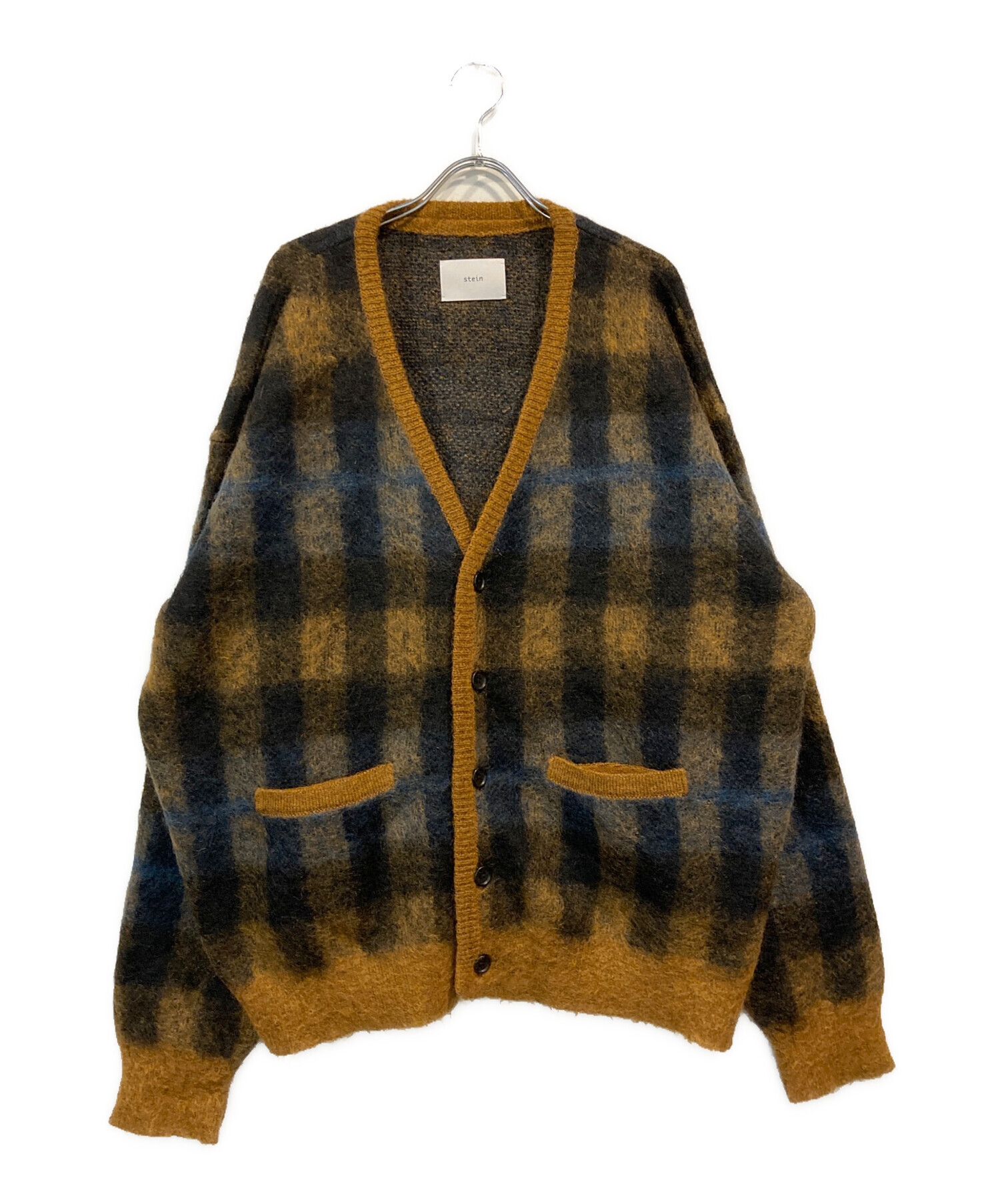 中古・古着通販】stein (シュタイン) Kid Mohair Cardigan ベージュ