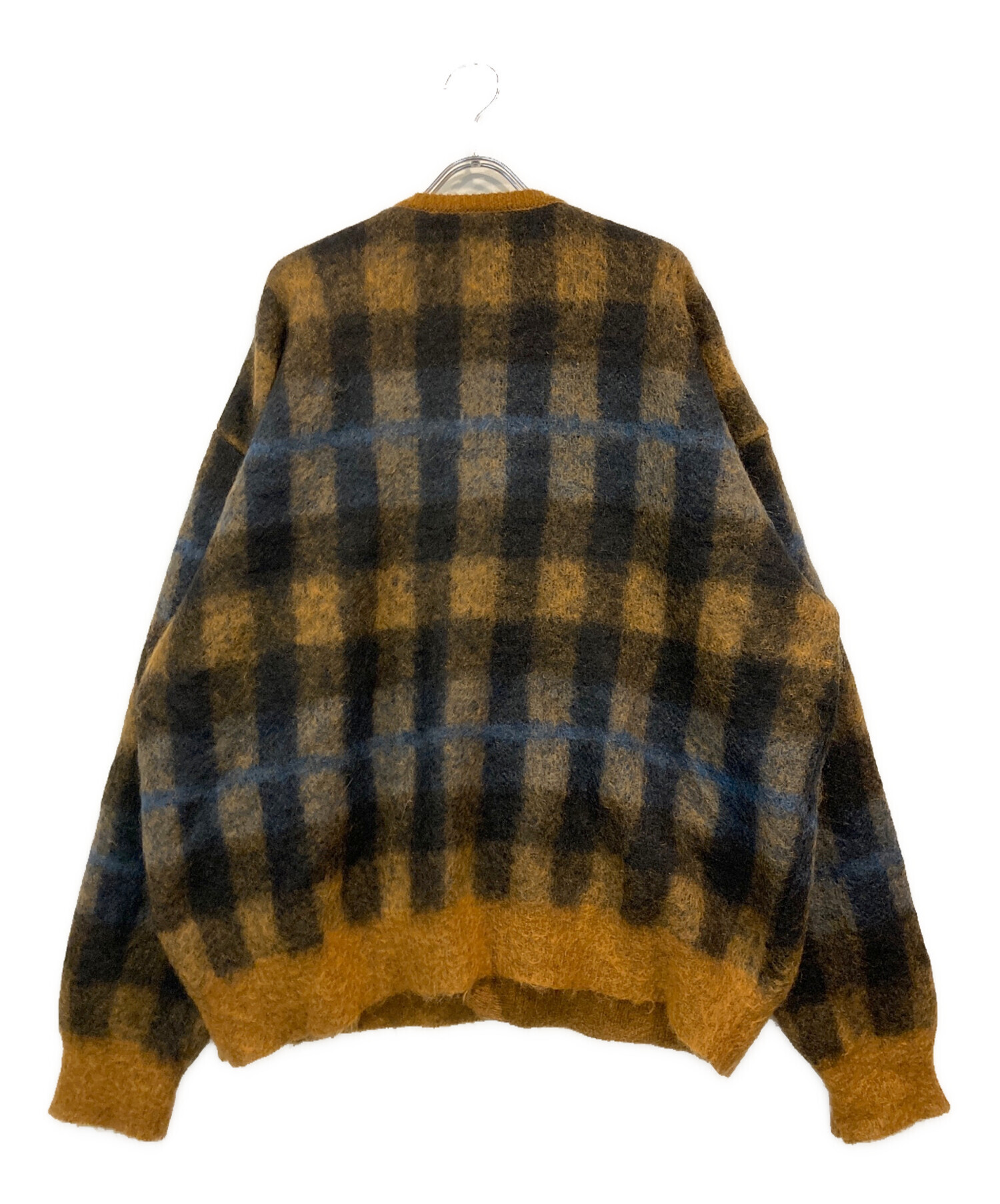 中古・古着通販】stein (シュタイン) Kid Mohair Cardigan ベージュ