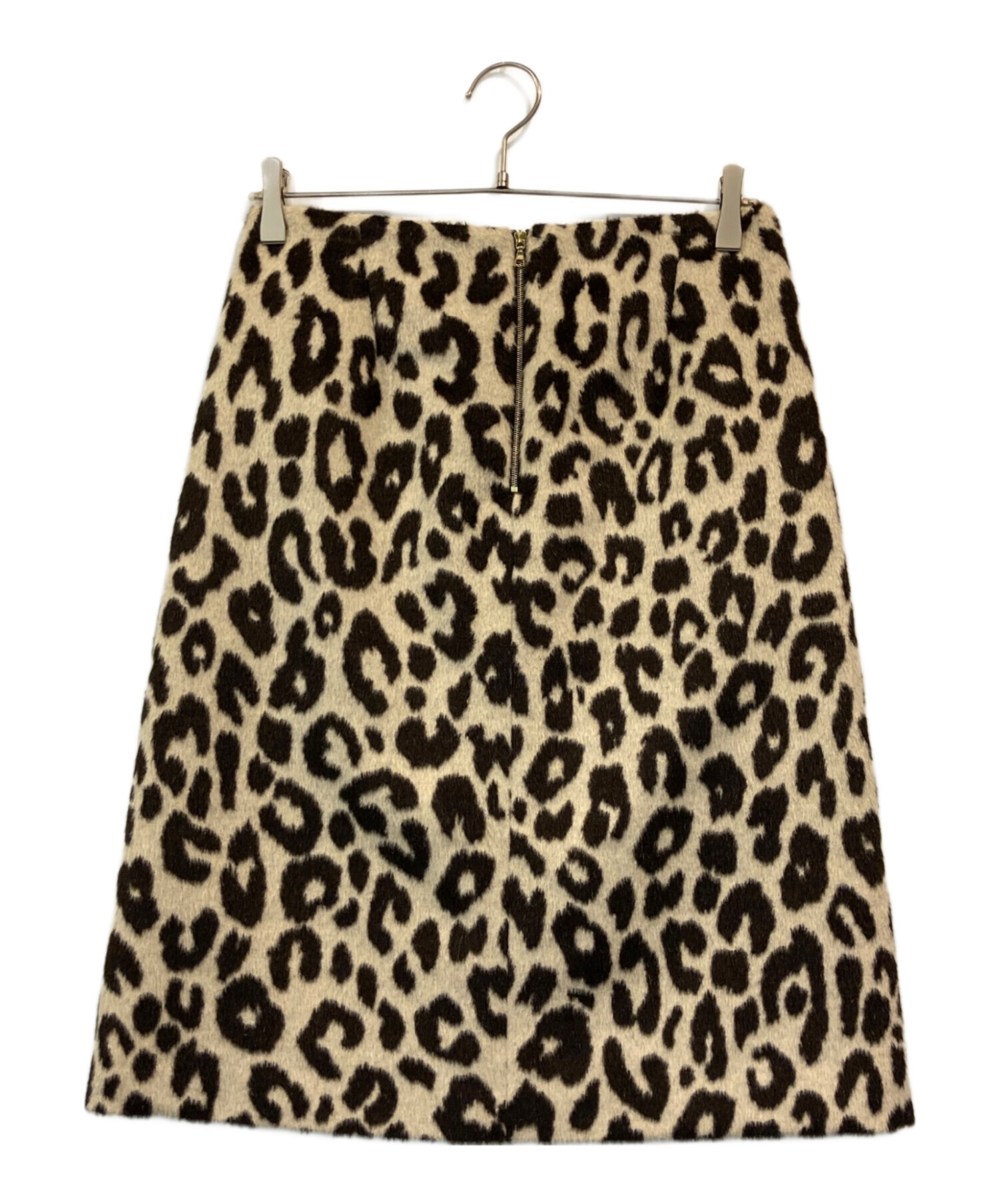 中古・古着通販】Drawer (ドゥロワー) レオパードハラコスカート