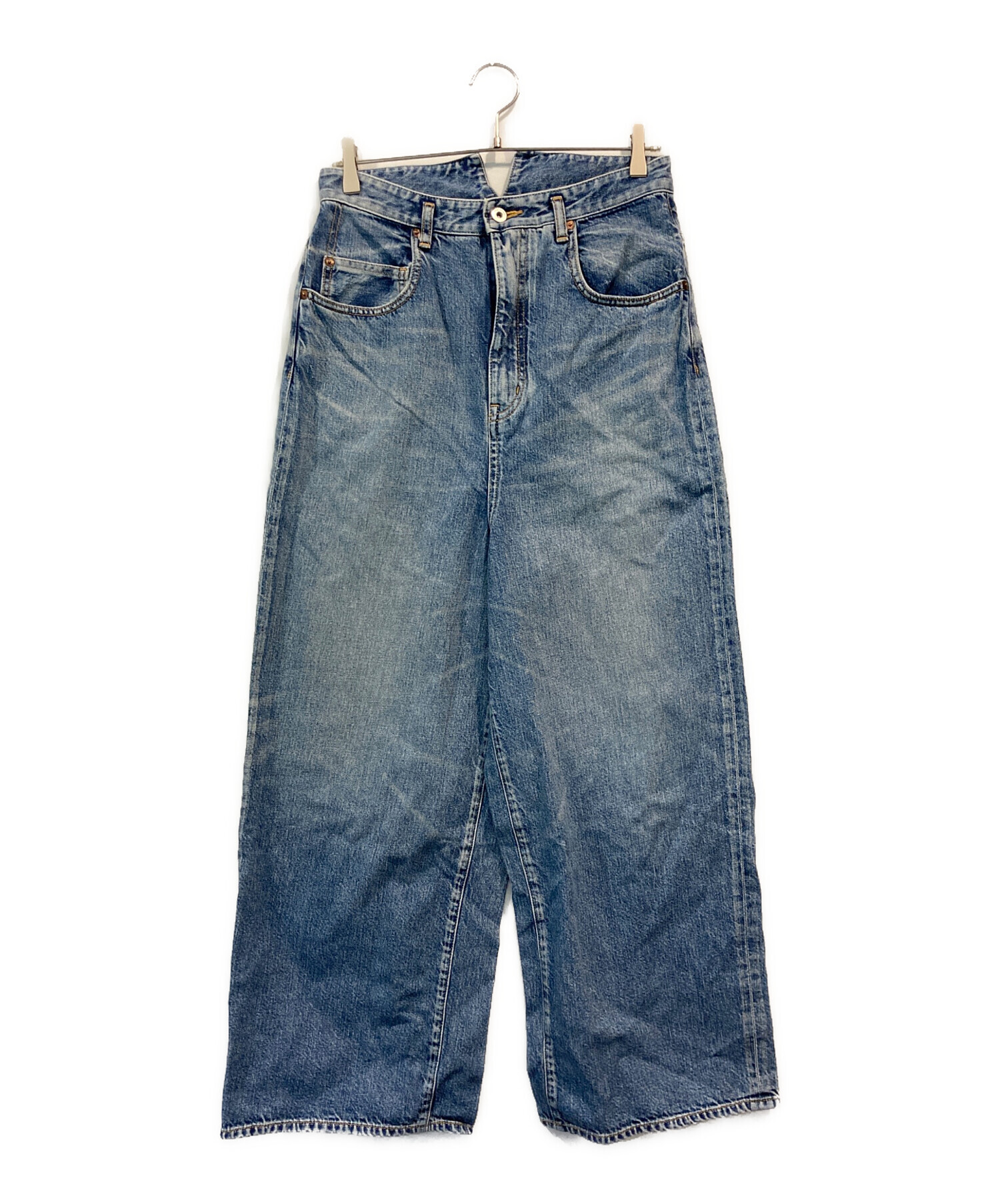 中古・古着通販】nagonstans (ナゴンスタンス) バギーデニムパンツ  