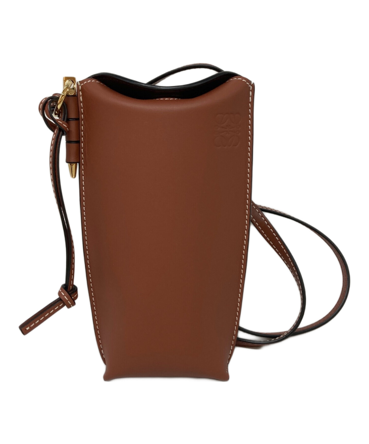 中古・古着通販】LOEWE (ロエベ) ゲートポケット ブラウン｜ブランド