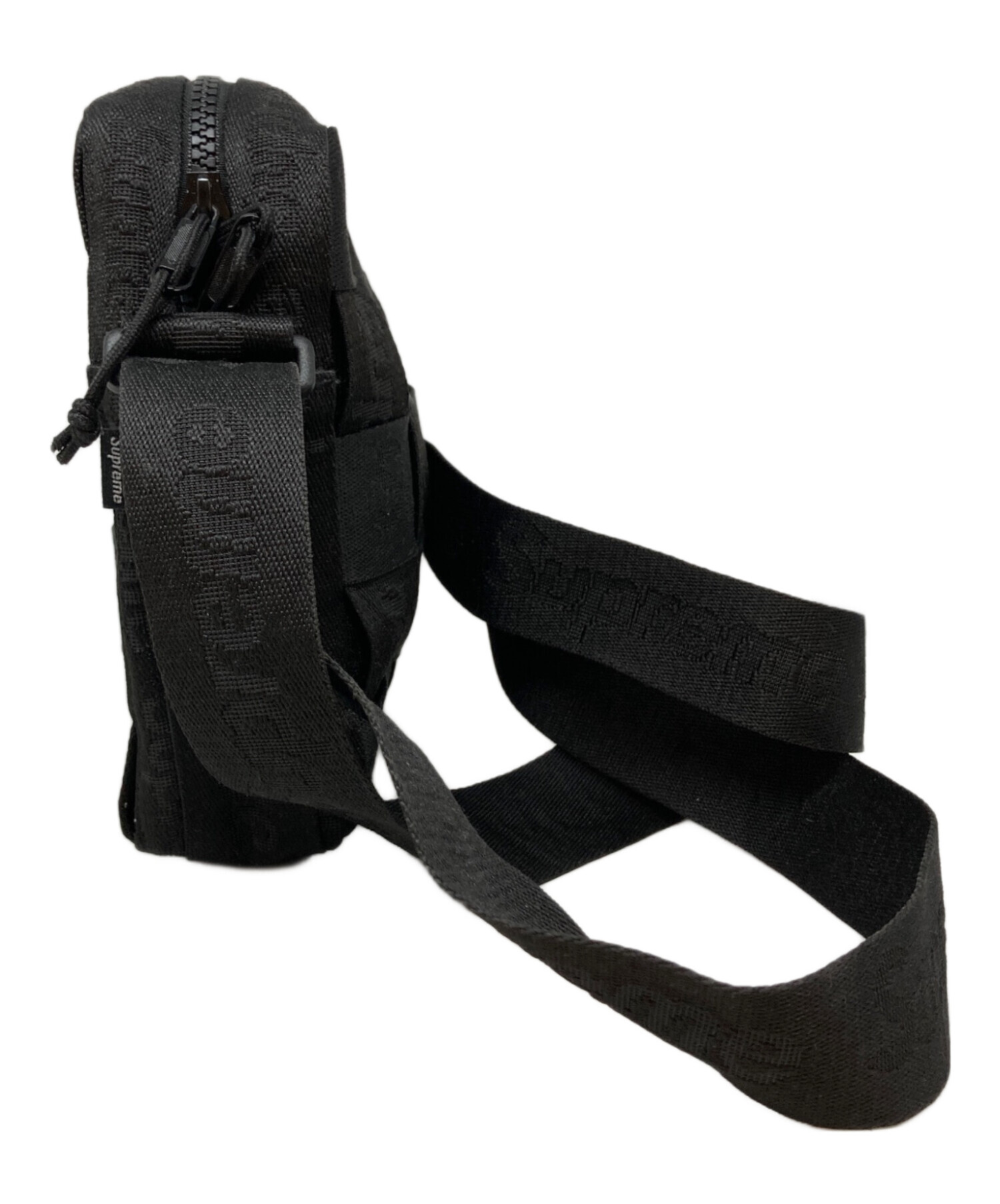 Supreme Woven Shoulder Bag ブラック