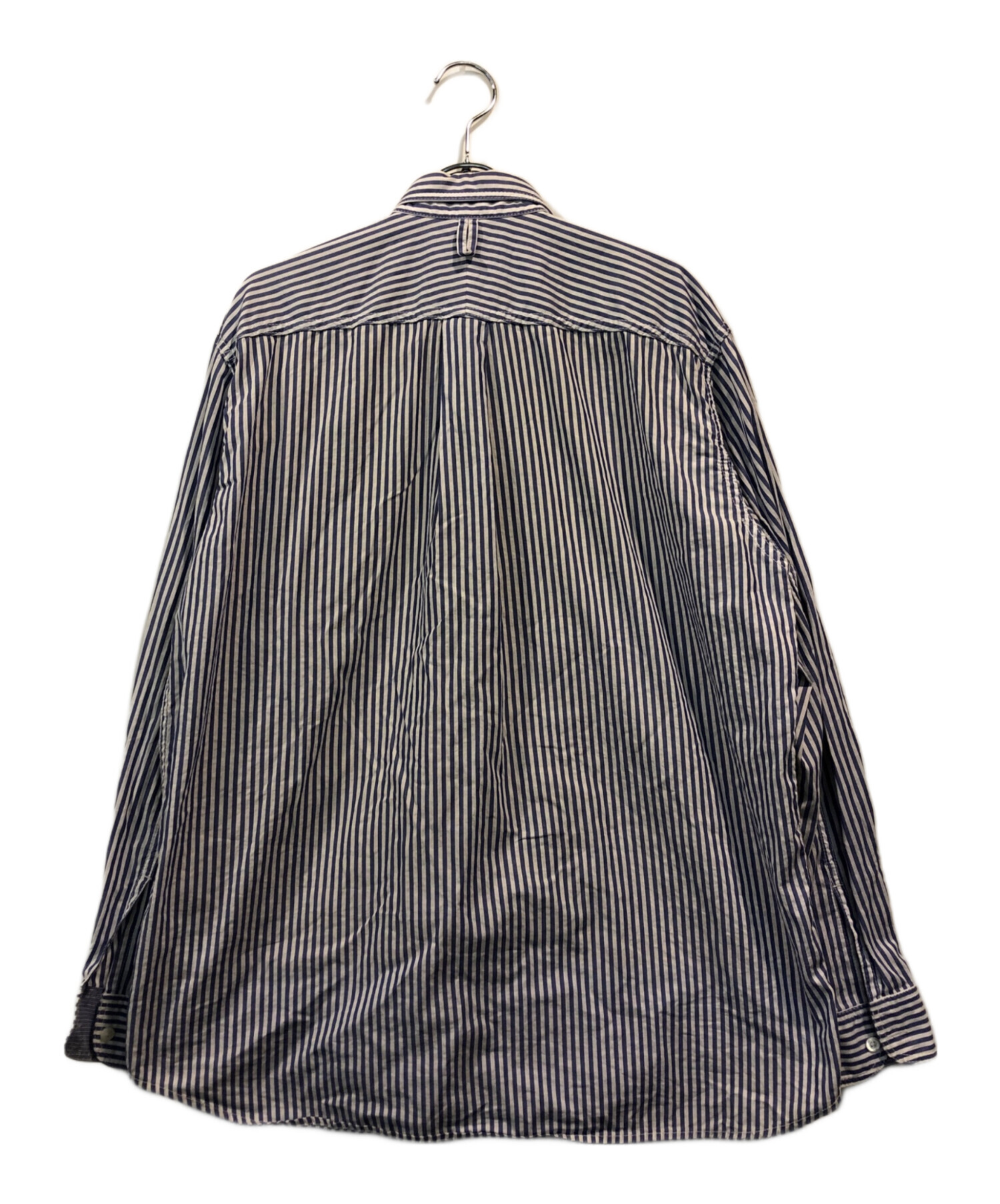 JUNYA WATANABE コムデギャルソン　ストライプシャツ　黒× 白　S 中古・古着通販】JUNYA WATANABE COMME des GARCONS MAN PINK