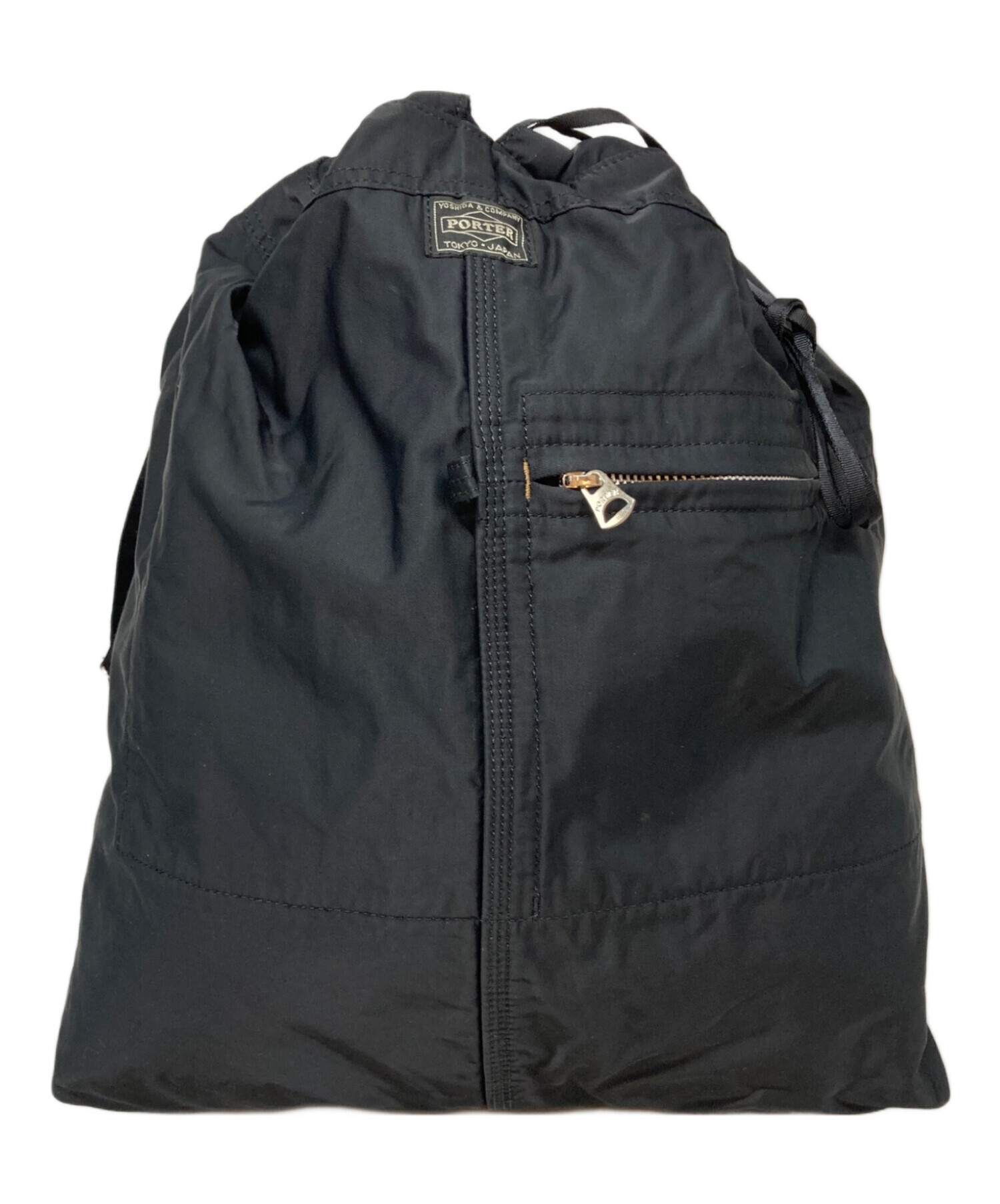 中古・古着通販】PORTER (ポーター) マイル ナップサック ブラック