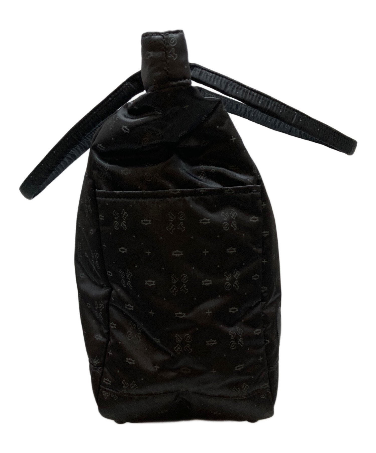 中古・古着通販】PORTER (ポーター) モノグラムトートバッグ ブラック 