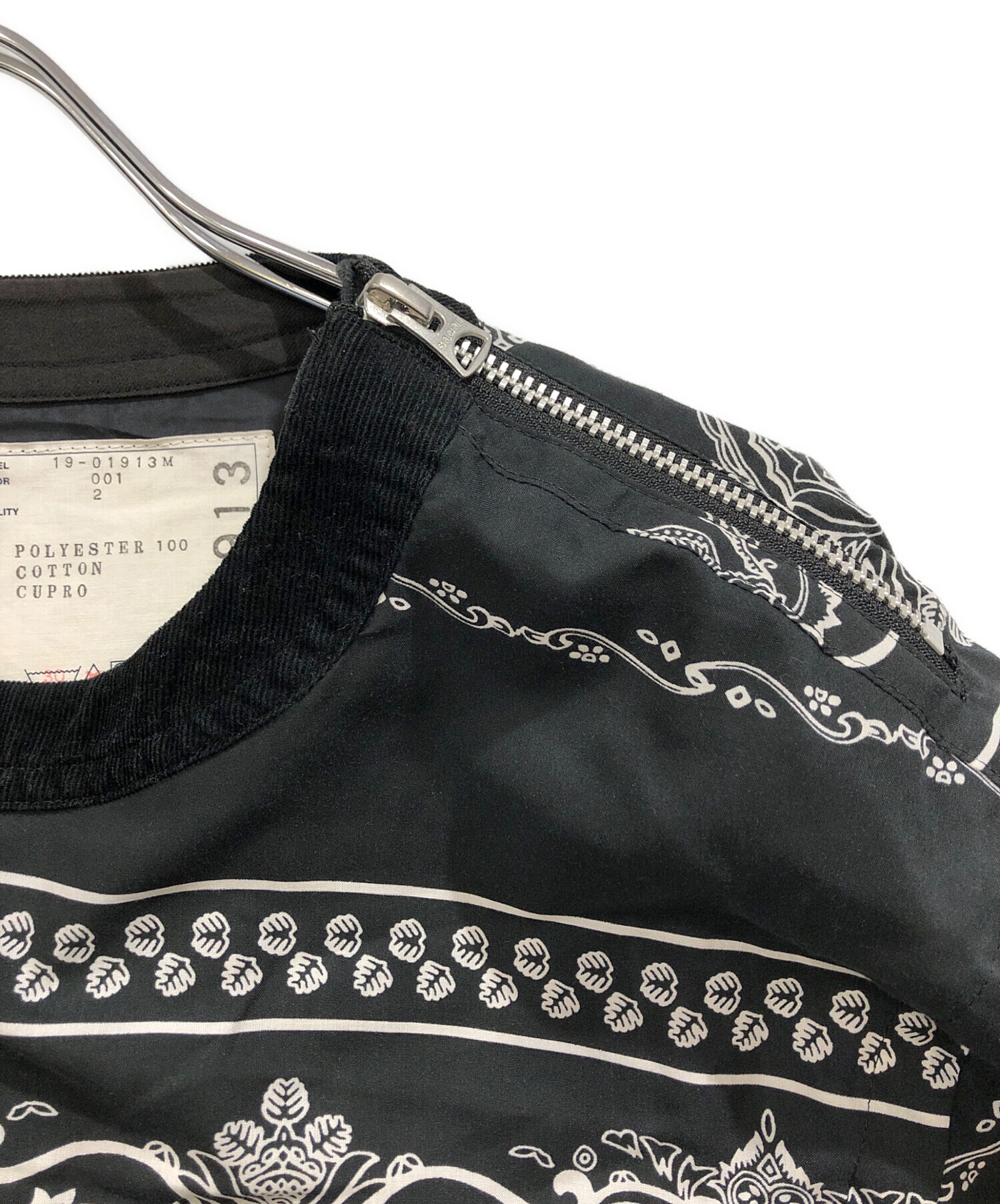 sacai ペイズリー柄 ドッキングシャツ 31351017_60779315_600.jpg
