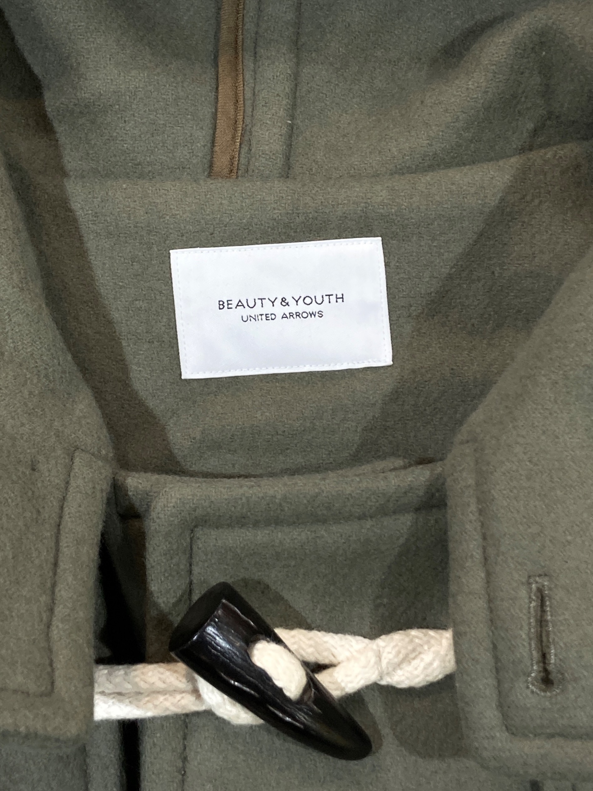 中古・古着通販】BEAUTY&YOUTH (ビューティーアンドユース) メルトン 中古・古着通販】BEAUTY&YOUTH (ビューティーアンドユース) メルトン