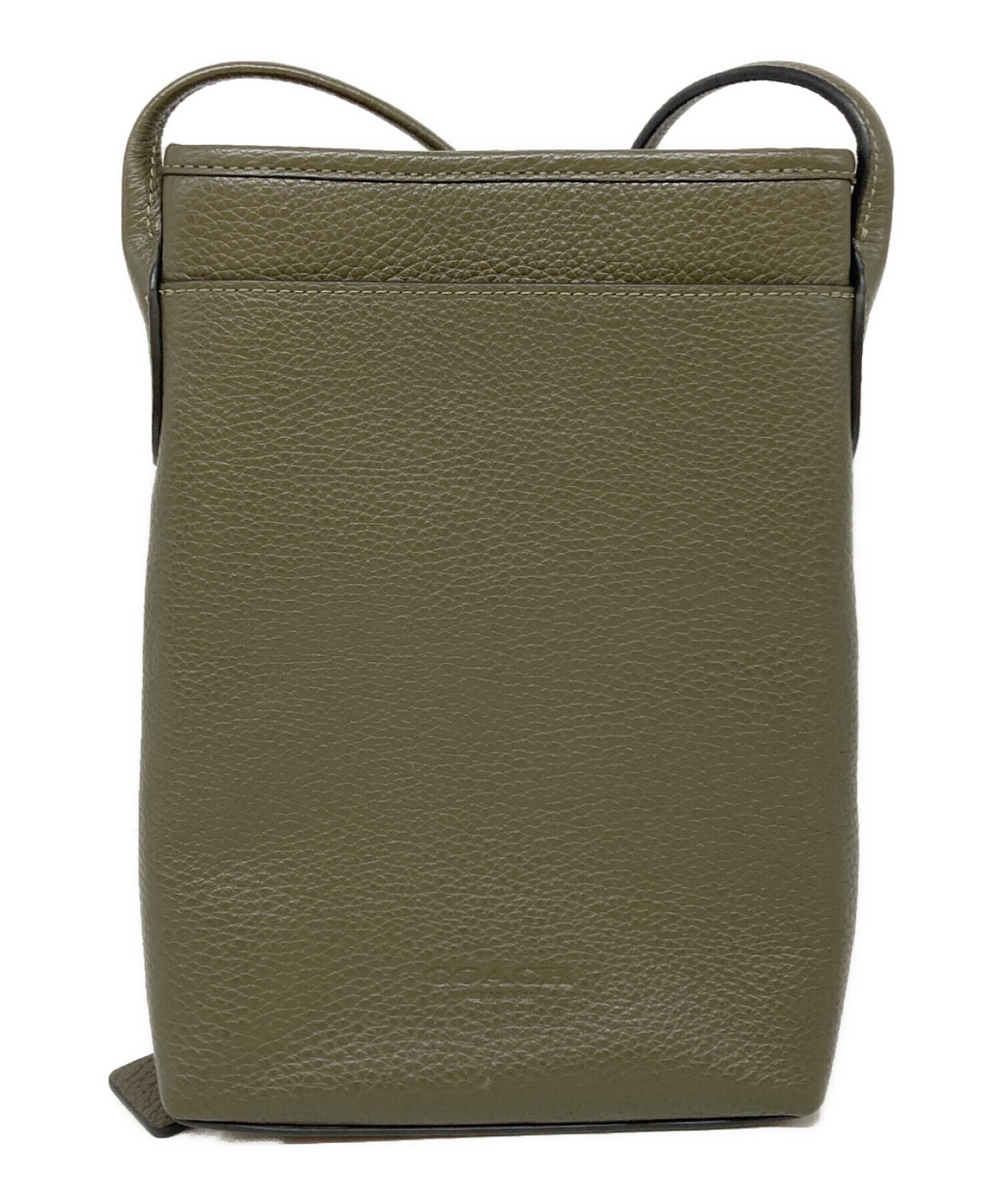 コーチ　ボディーバッグ　カーキ 中古・古着通販】COACH (コーチ) ランヤード クロスボディ バッグ