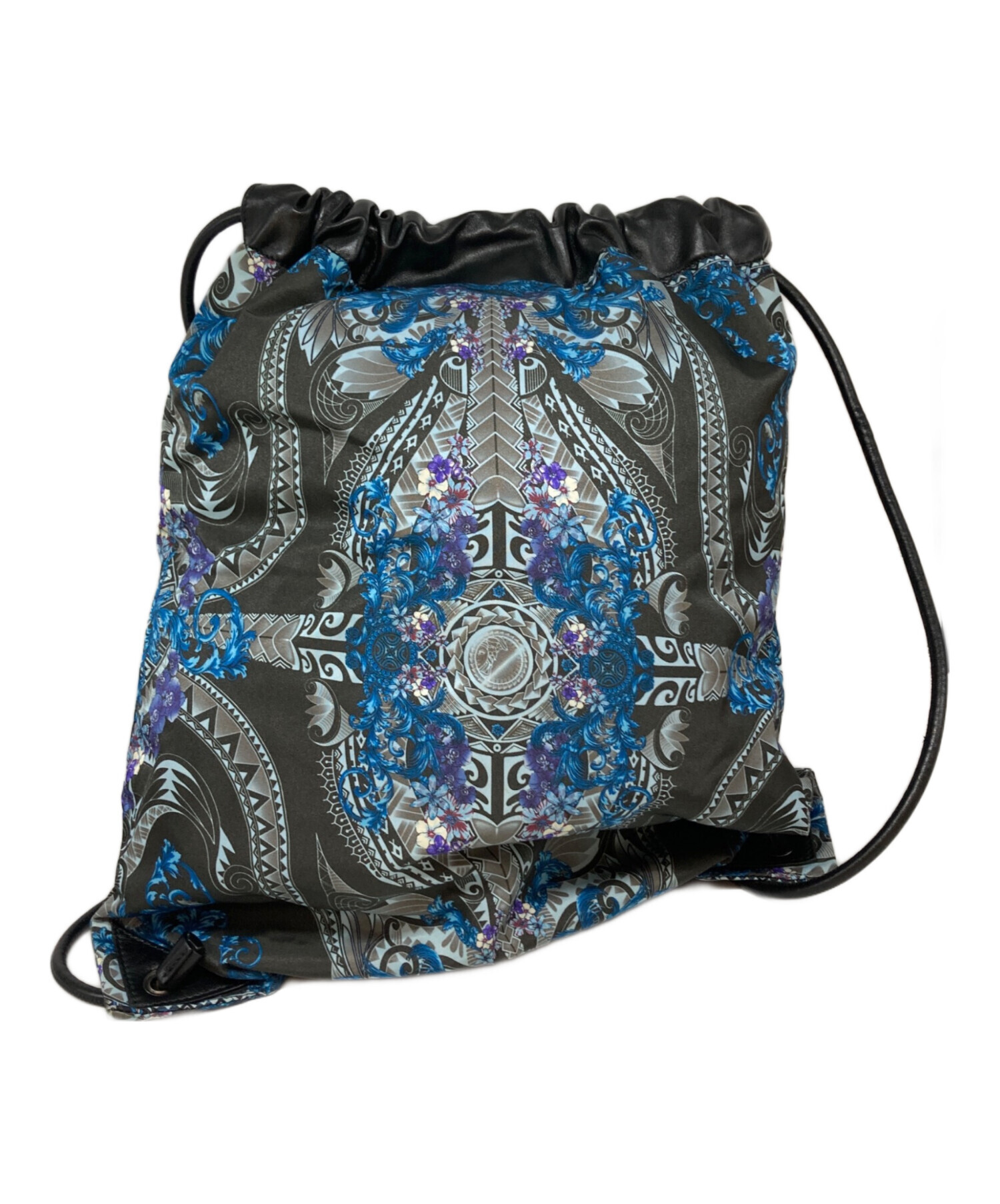 中古・古着通販】VERSACE (ヴェルサーチェ) スカーフ柄ナップサック