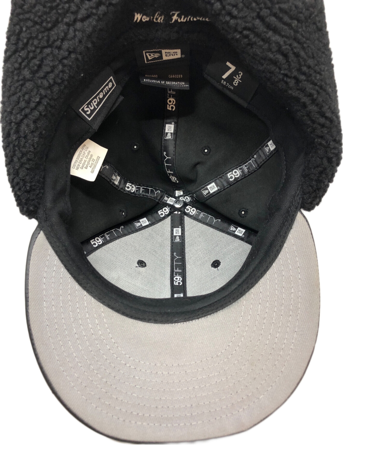 中古・古着通販】Supreme (シュプリーム) New Era (ニューエラ) レザー