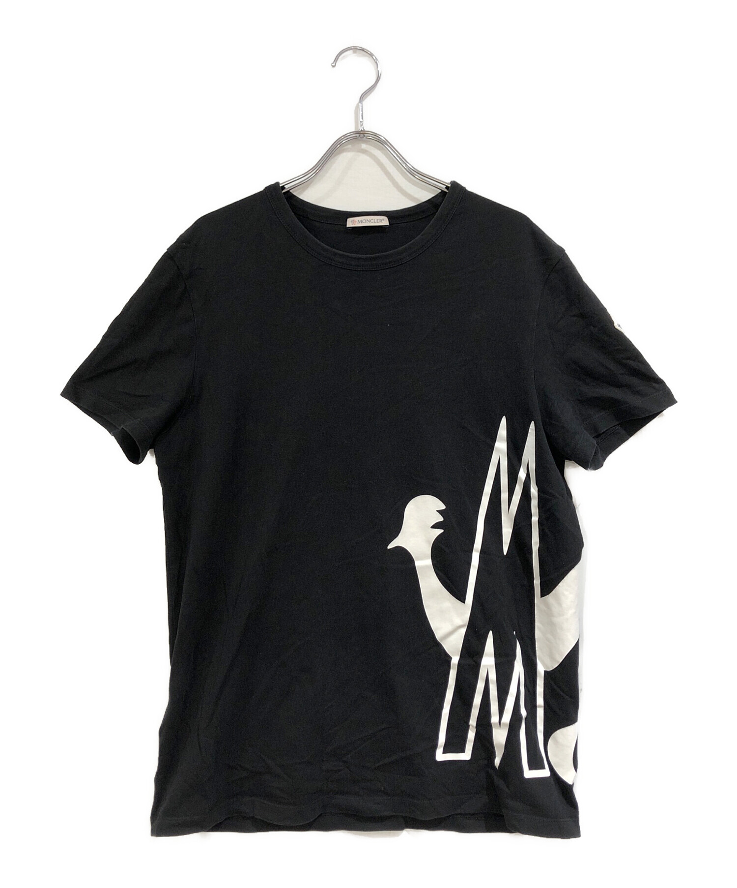 中古・古着通販】MONCLER (モンクレール) ロゴプリントTシャツ 