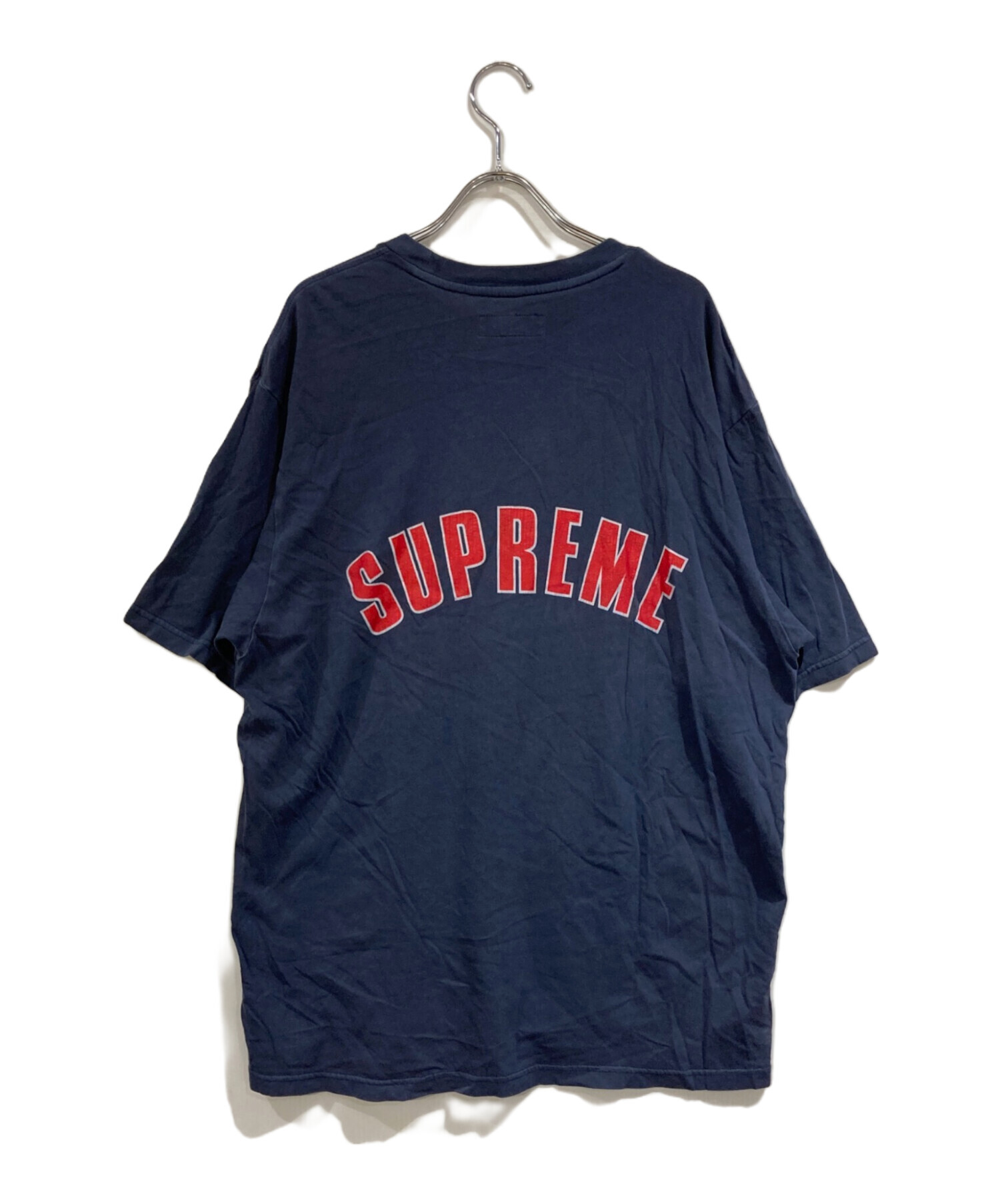 シュプリーム Cracked Arc S/S Top Tシャツ S Navy メンズ Supreme 中古・古着通販】Supreme (シュプリーム) Cracked Arc S/S Top
