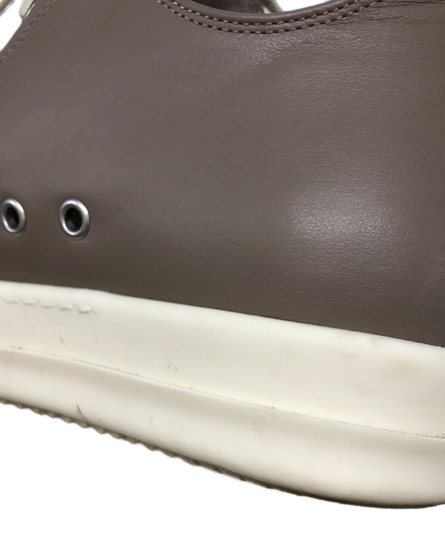 リックオウエンス ラモーンズ スウェード ブラウン Rick Owens