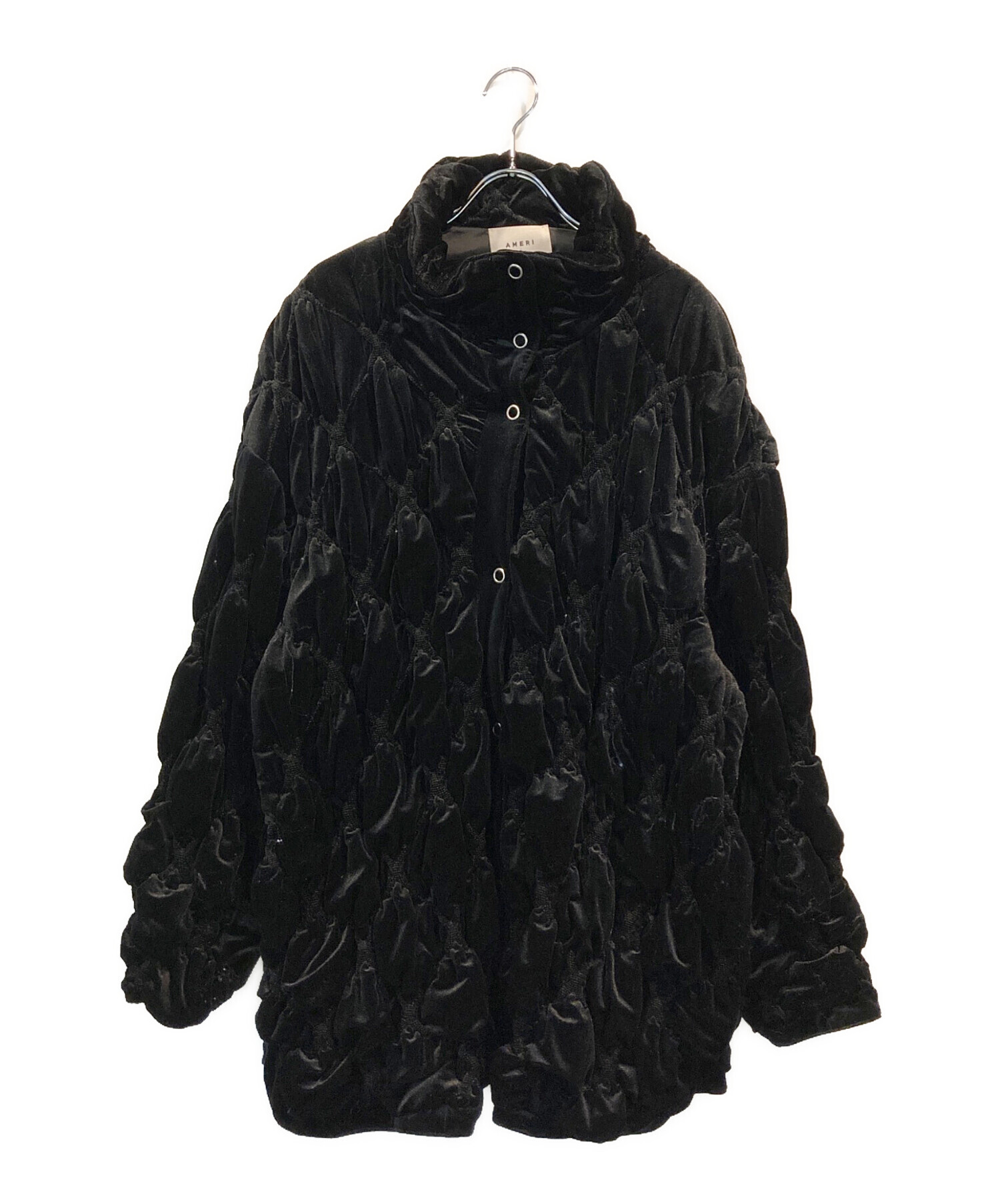 ジャケット・アウター AMERIVELOUR QUILTING STAND COLLARBLOUSON 中古・古着通販】AMERI (アメリ) VELOUR QUILTING STAND COLLAR