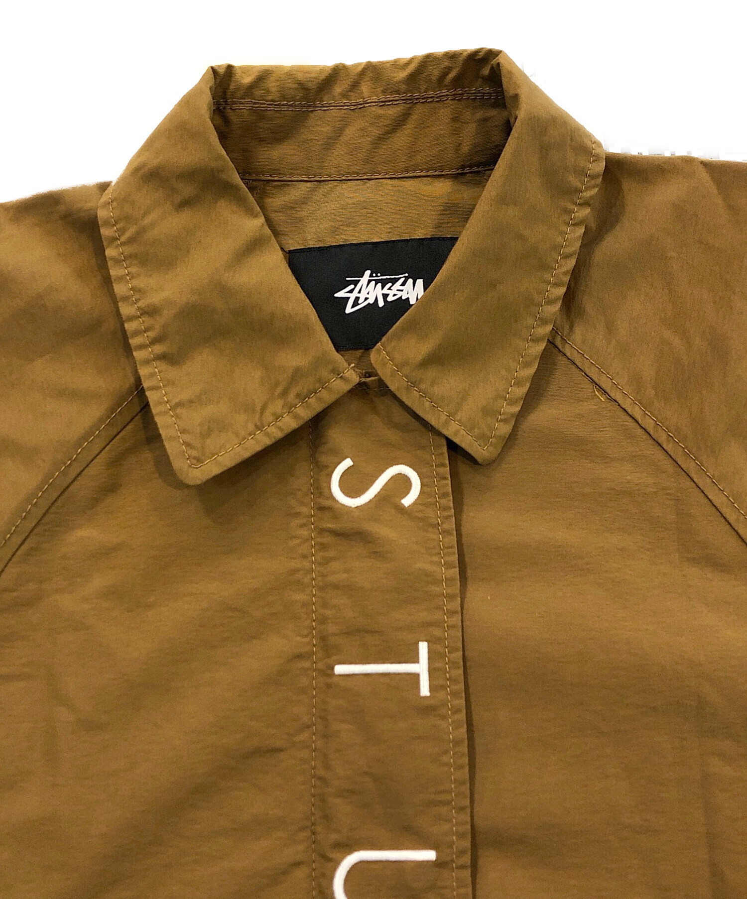 中古・古着通販】stussy (ステューシー) ナイロンステンカラージップ