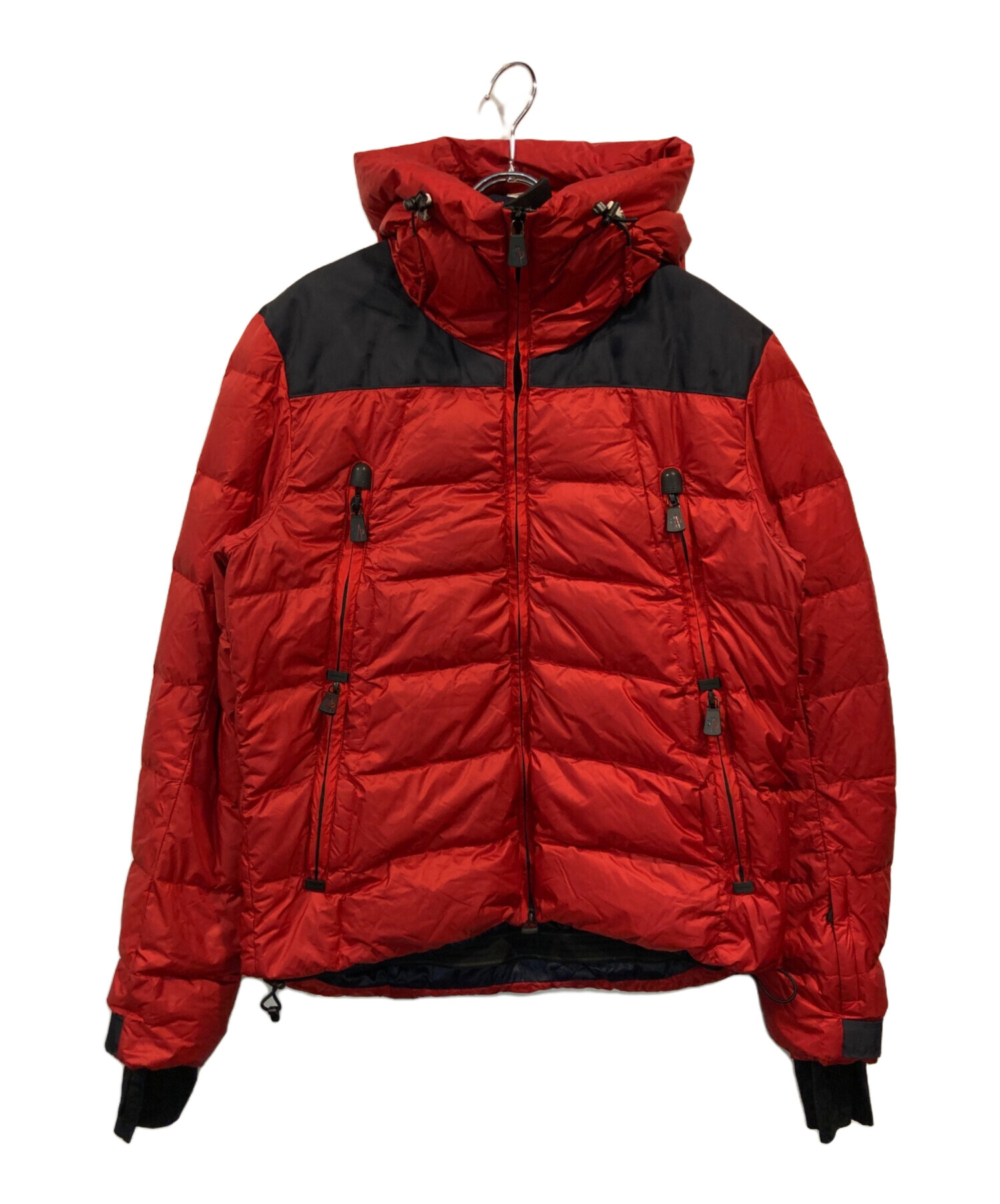 中古・古着通販】MONCLER (モンクレール) ダウンジャケット レッド 