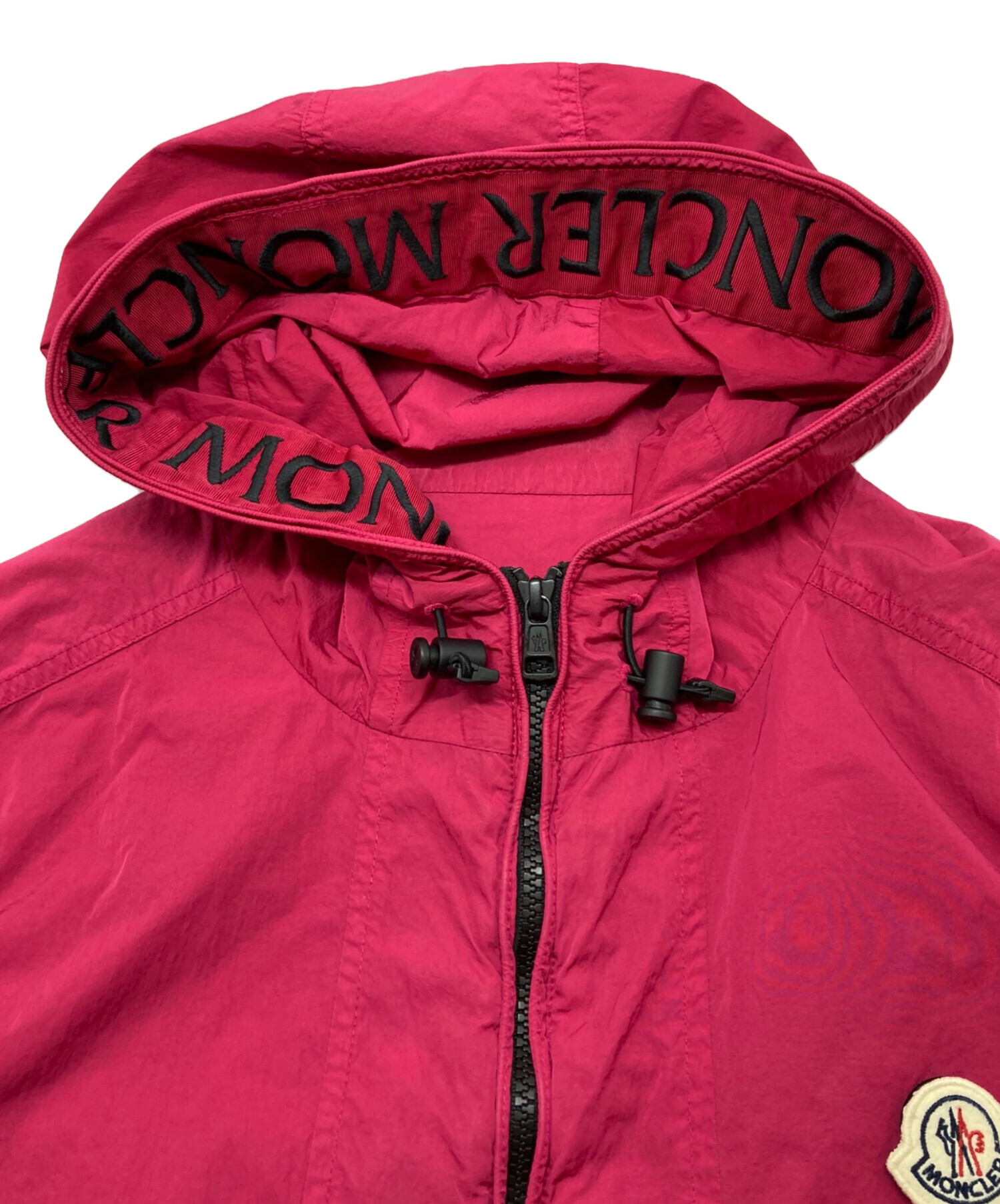 中古・古着通販】MONCLER (モンクレール) ナイロンベスト ピンク 