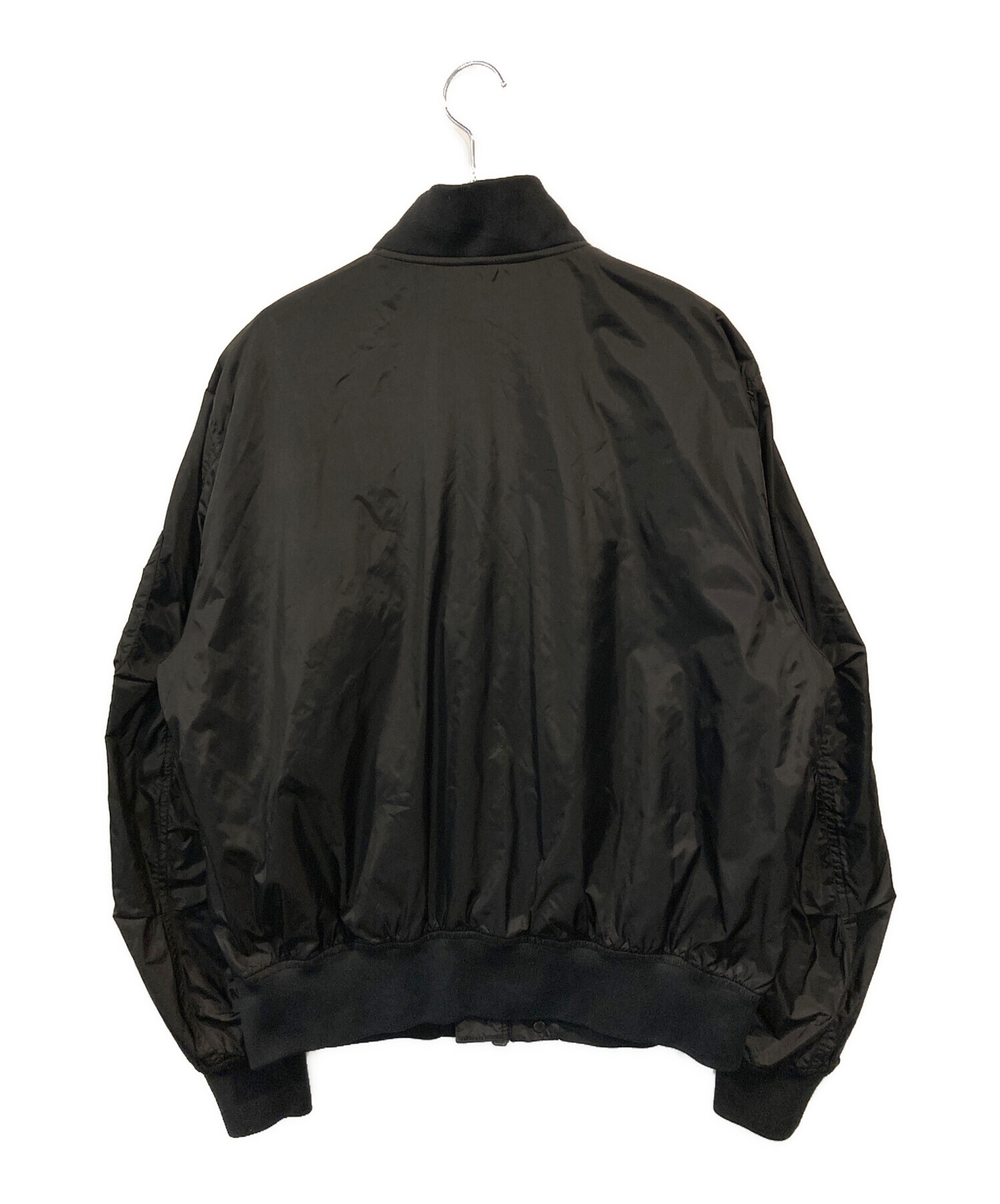 中古・古着通販】MONCLER (モンクレール) ナイロンブルゾン ブラック 