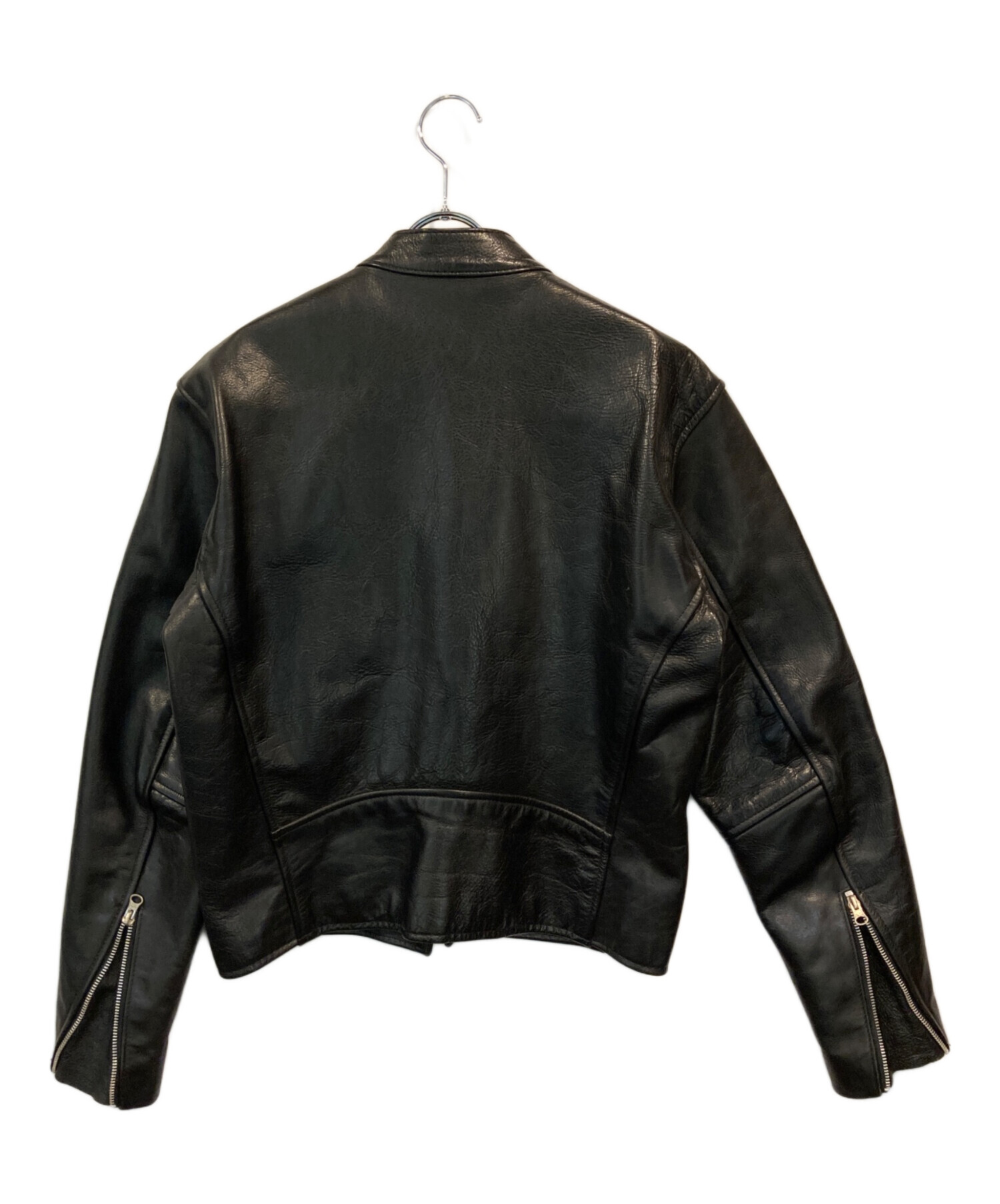 中古・古着通販】VANSON (バンソン) ライダースジャケット ブラック