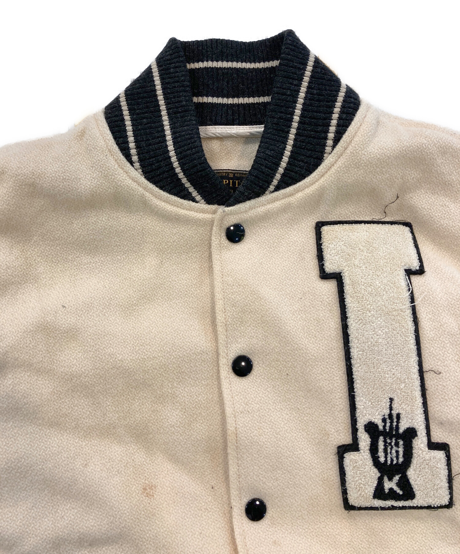 中古・古着通販】KAPITAL (キャピタル) Wool I-Five Varsity Jacket