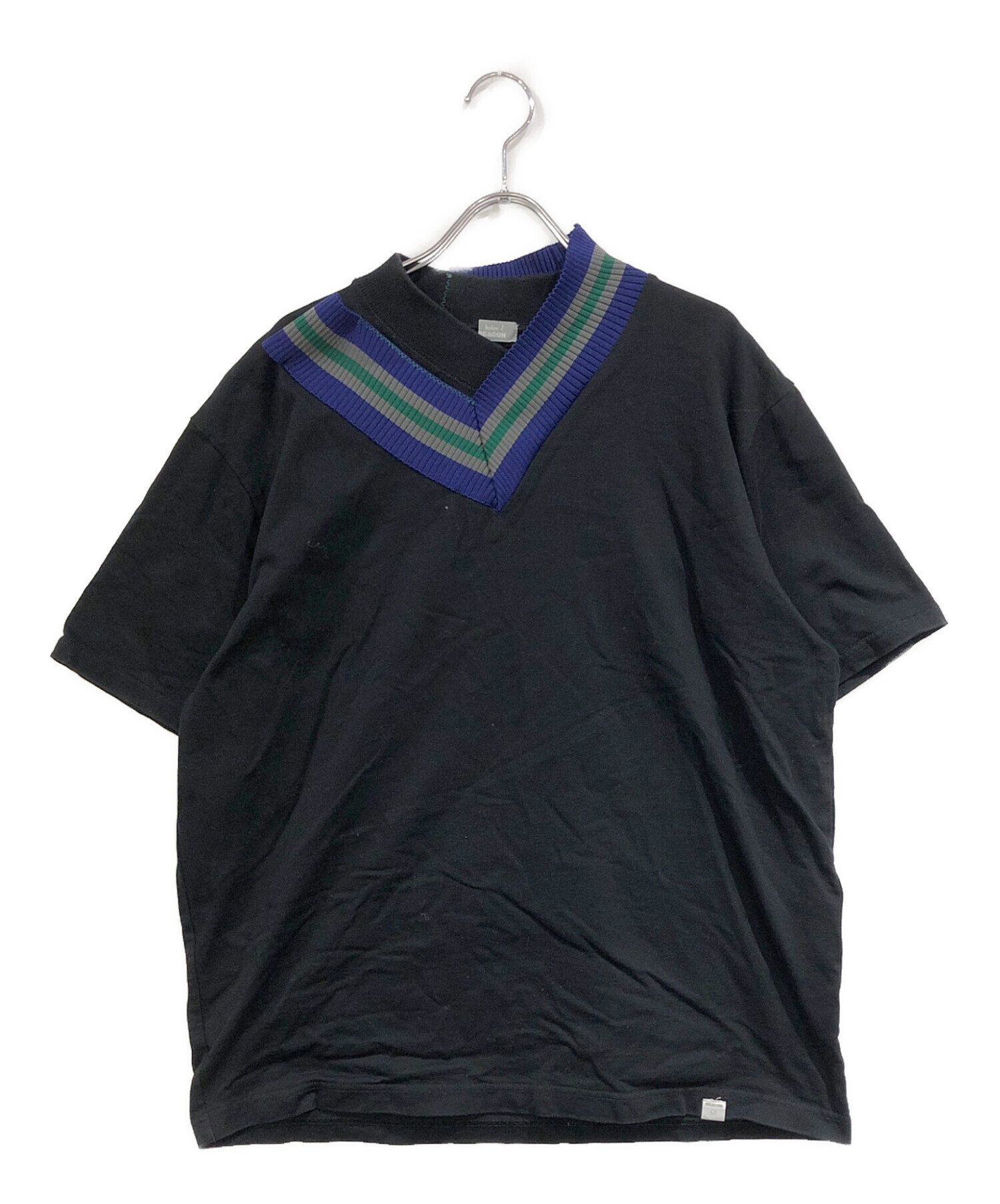 中古・古着通販】kolor/BEACON (カラービーコン) Vネックカットソー 