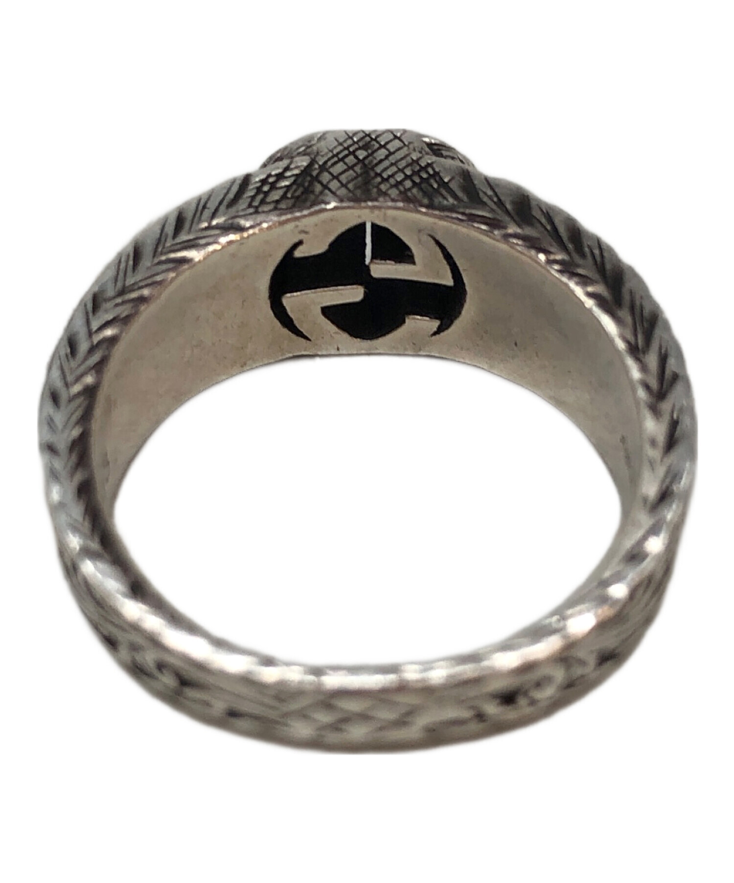 中古・古着通販】GUCCI (グッチ) インターロッキングリング サイズ:12