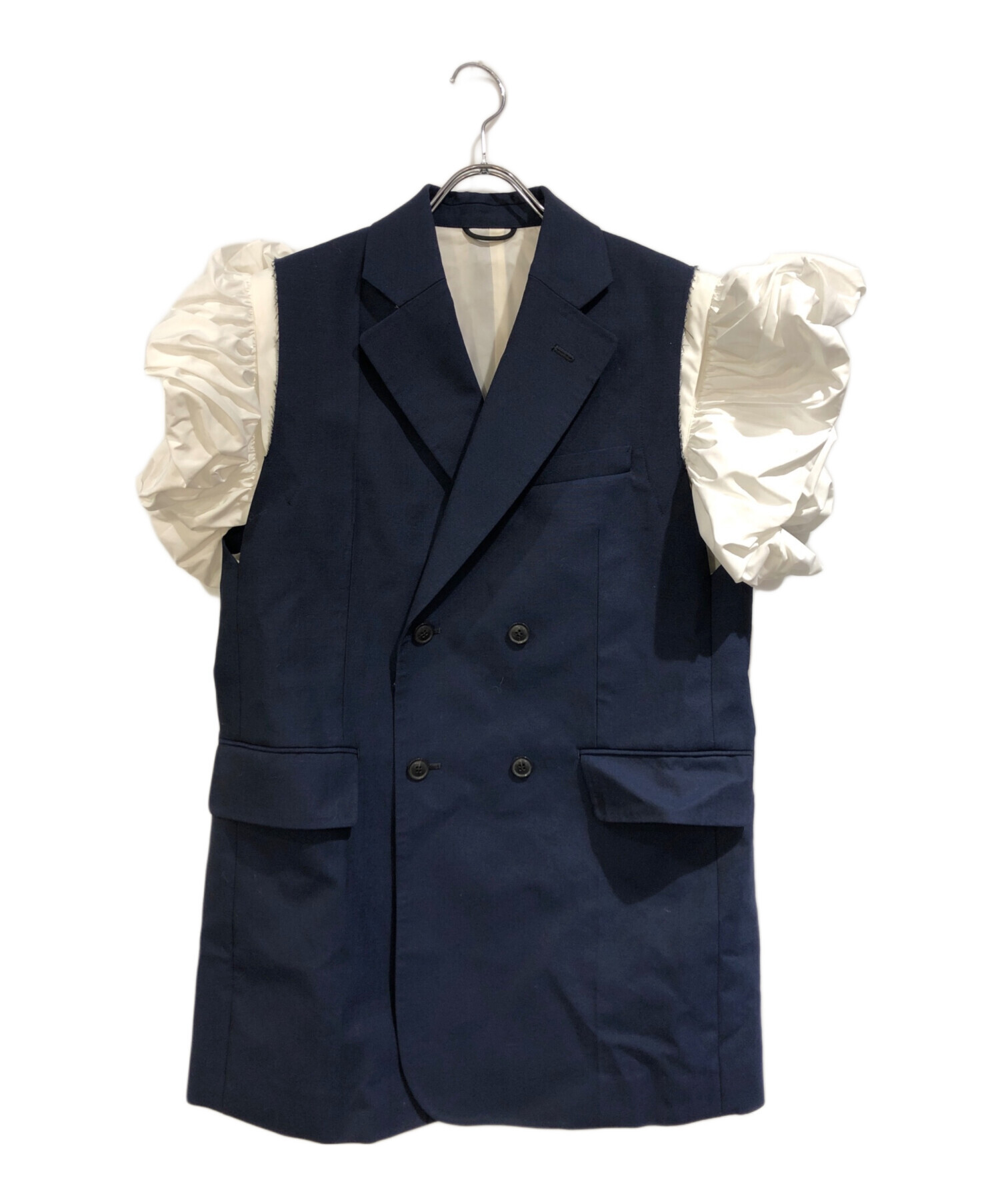 中古・古着通販】TOGA PULLA (トーガ プルラ) Wool sleeveless jacket