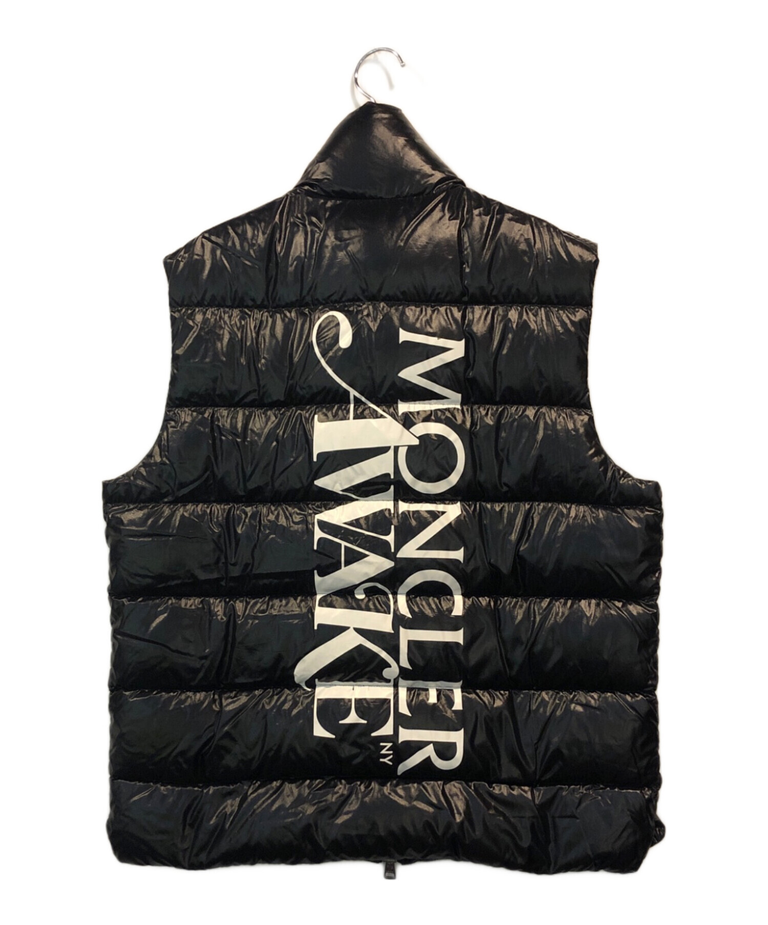 ＤＤ　　MONCLER AWAKE モンクレール　アウェイク　黒 ベスト 中古・古着通販】MONCLER (モンクレール) AWAKE (アウェイク) ダウン